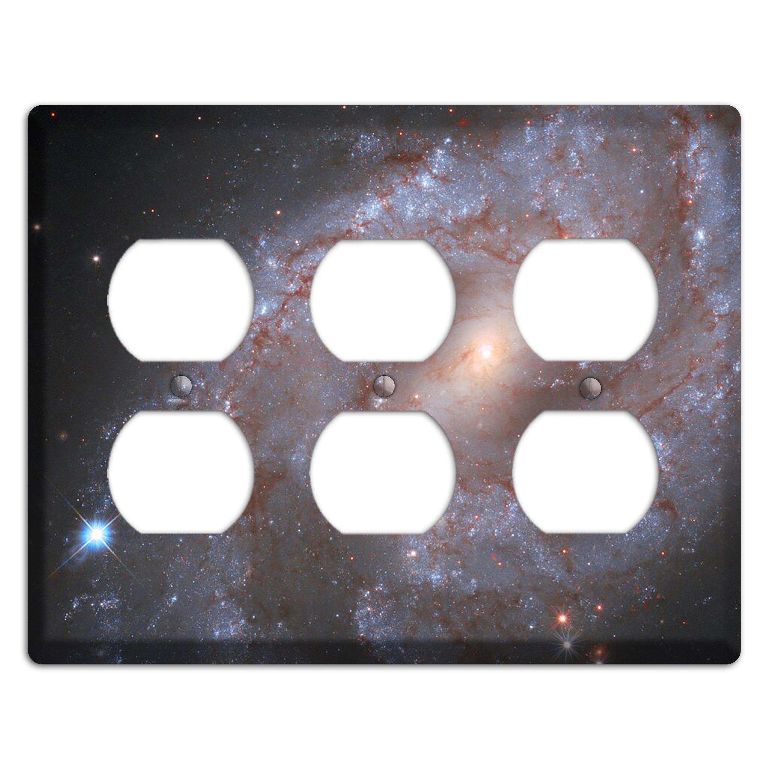 Galaxy NGC 2525 3 Duplex Wallplate