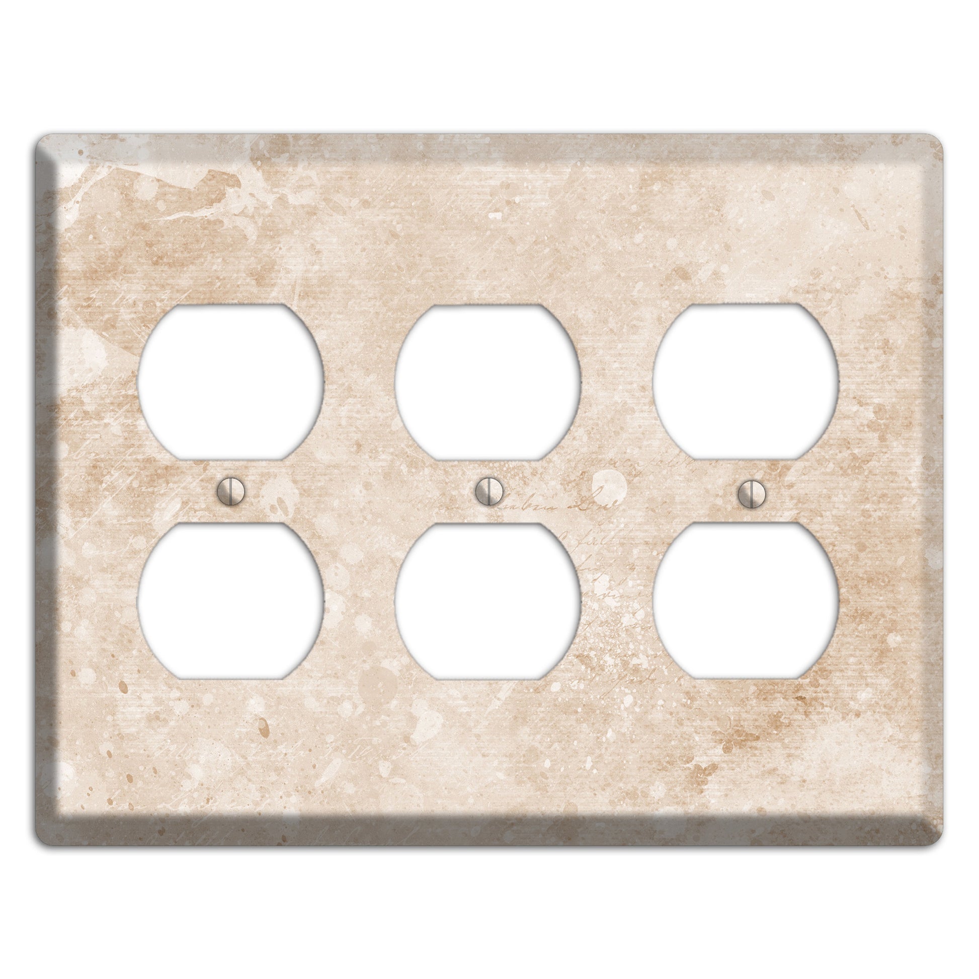 Logan Whimsical Damask 3 Duplex Wallplate