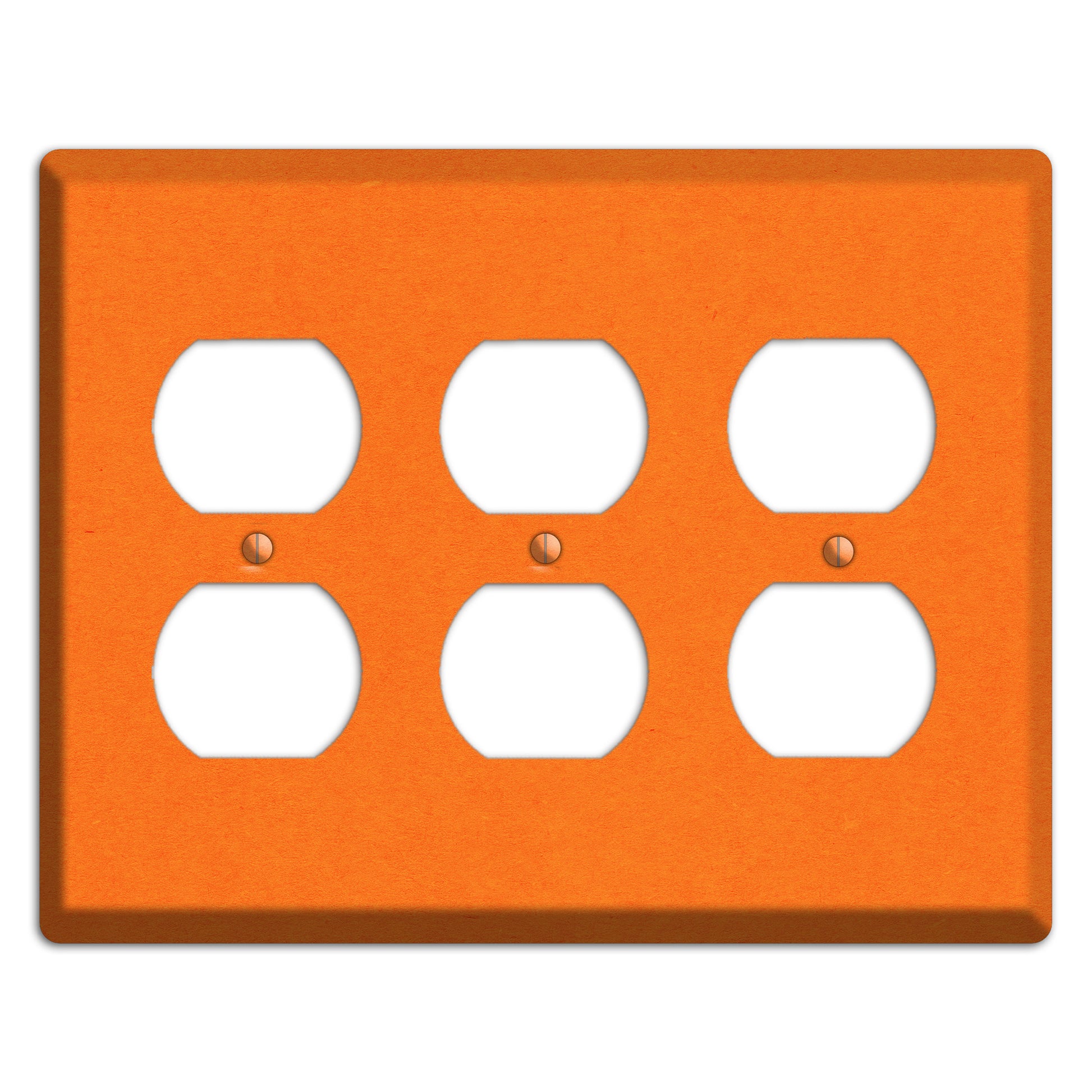 Pumpkin Kraft 3 Duplex Wallplate