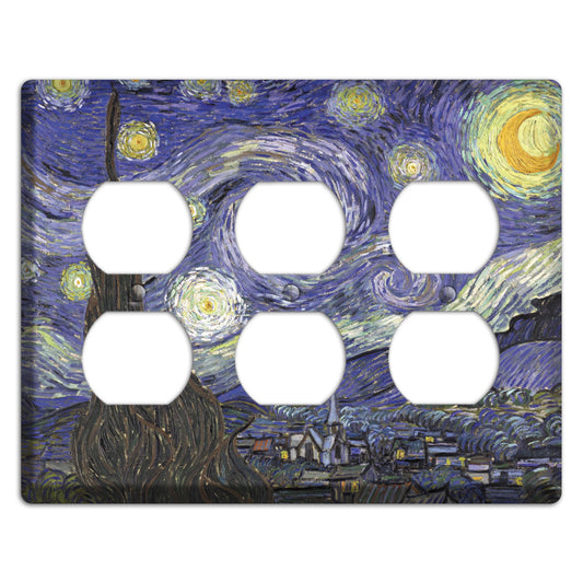Vincent Van Gogh 4 3 Duplex Wallplate