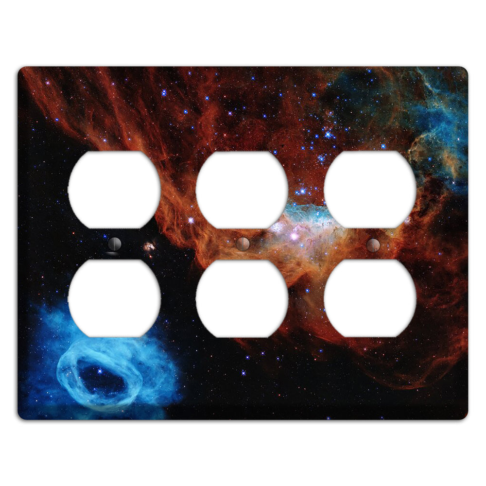 Tapestry of Blazing Starbirth 3 Duplex Wallplate