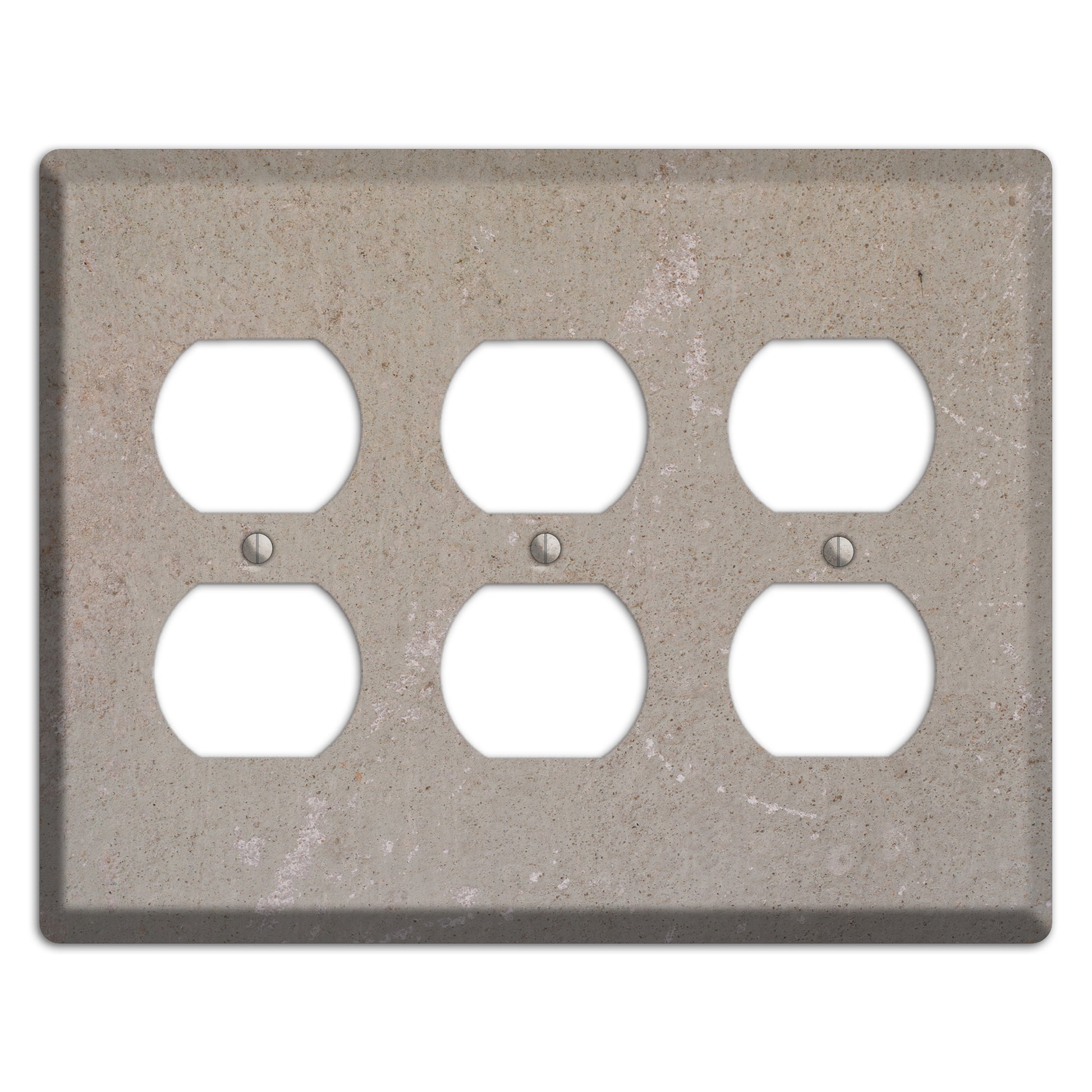 Old Concrete 7 3 Duplex Wallplate