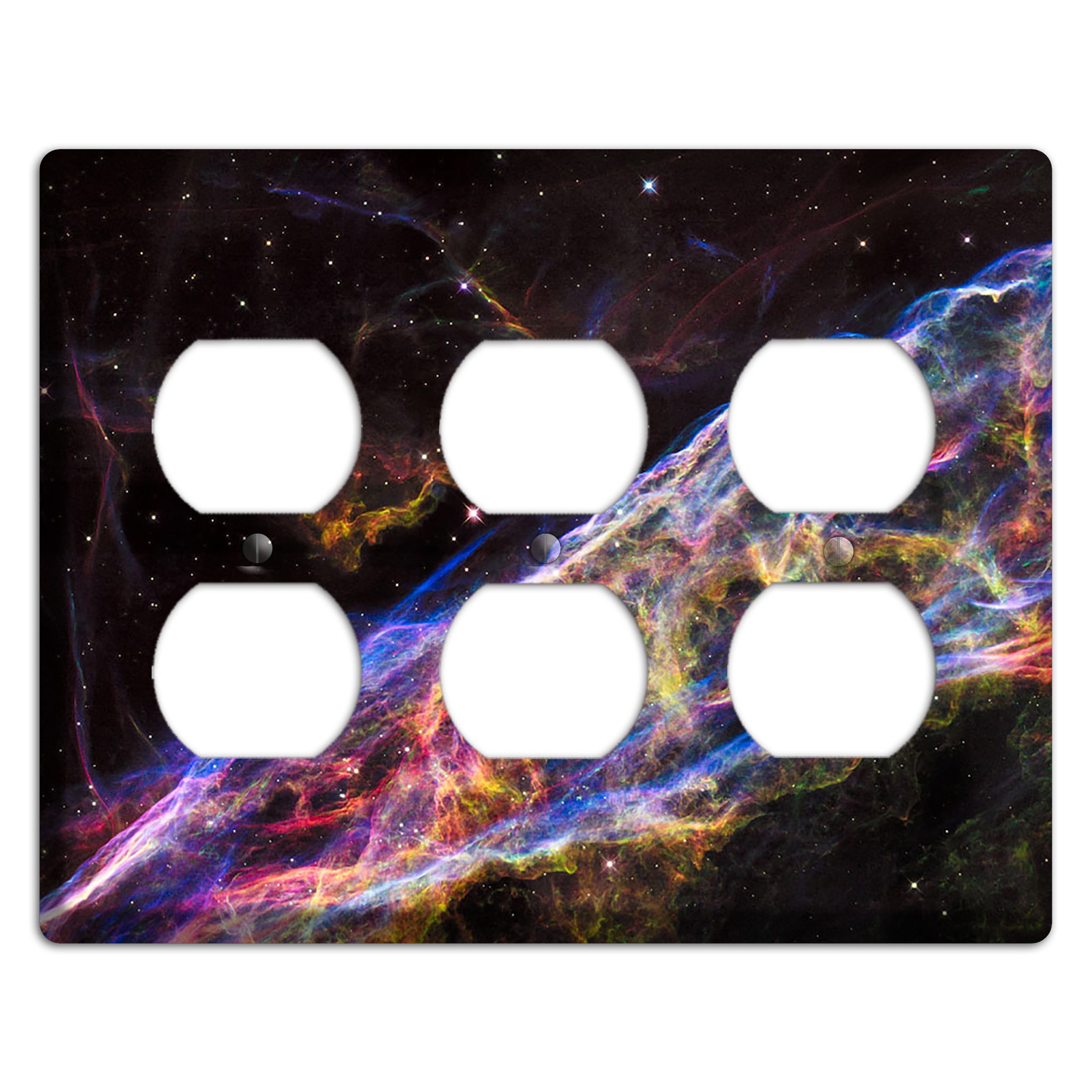 Veil Nebula 3 Duplex Wallplate