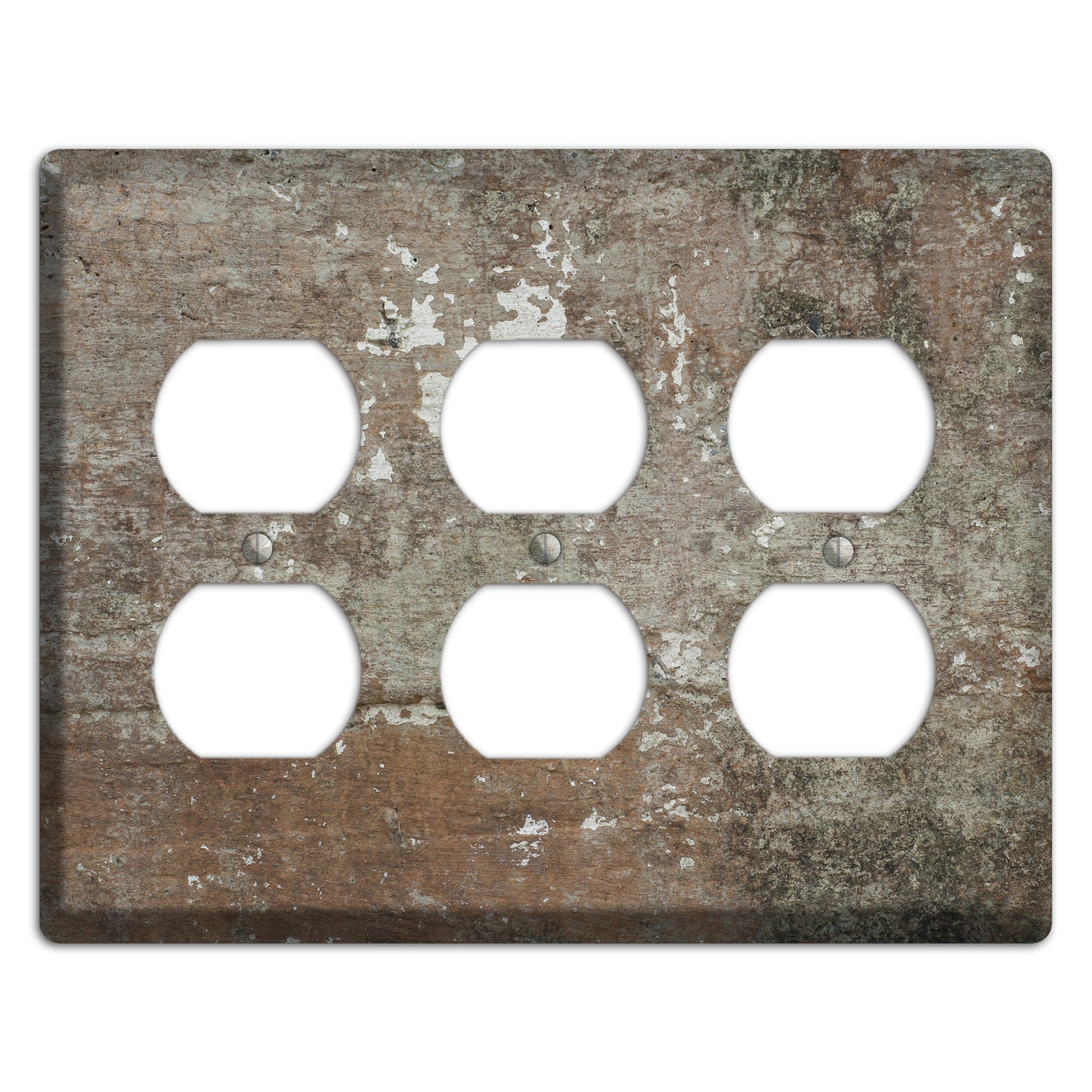 Old Concrete 11 3 Duplex Wallplate