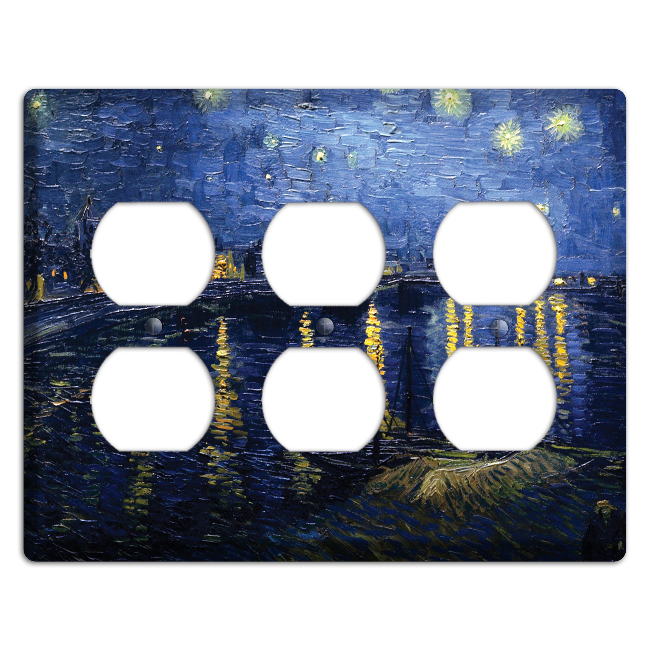 Vincent Van Gogh 3 Duplex Wallplate