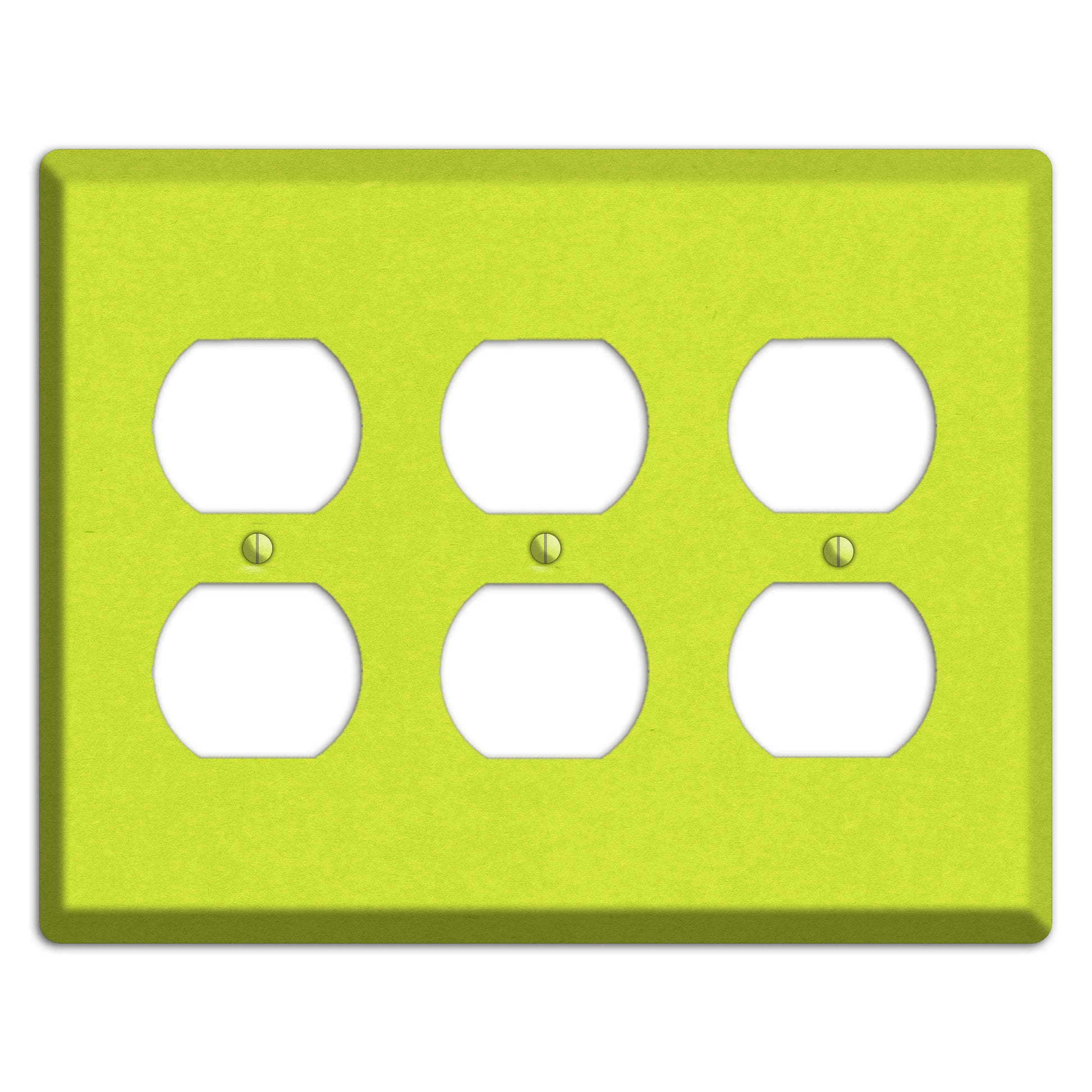 Pear Kraft 3 Duplex Wallplate