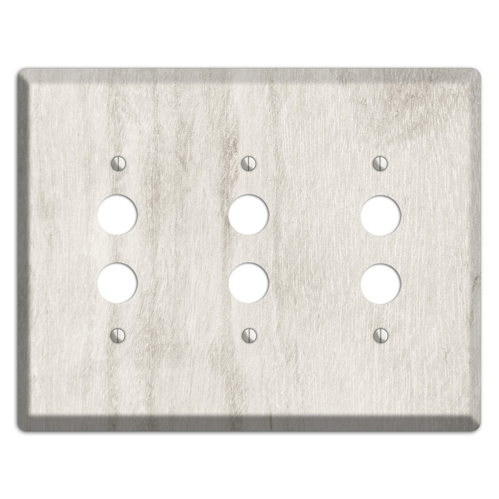 Kangaroo Antique 3 Pushbutton Wallplate