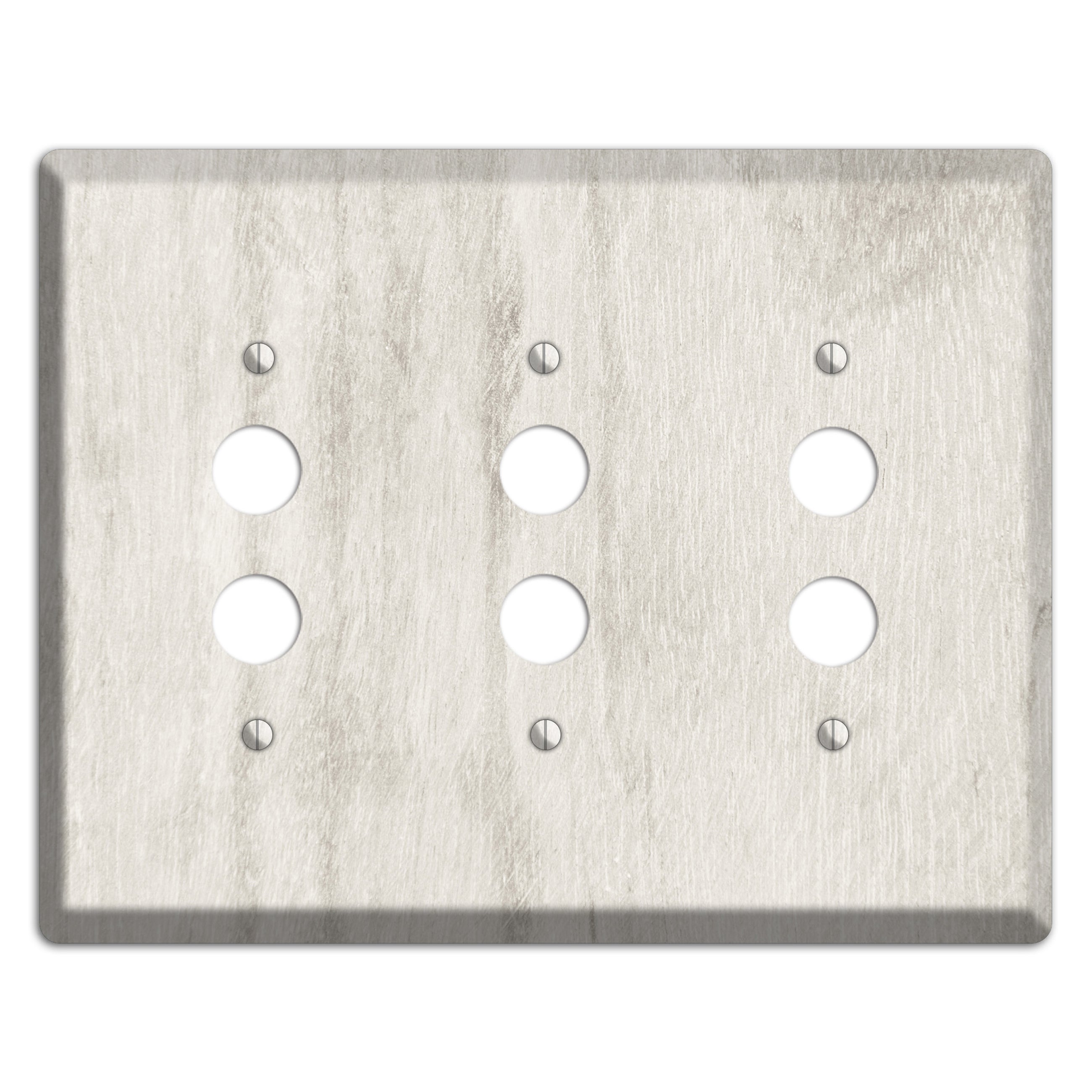 Kangaroo Antique 3 Pushbutton Wallplate