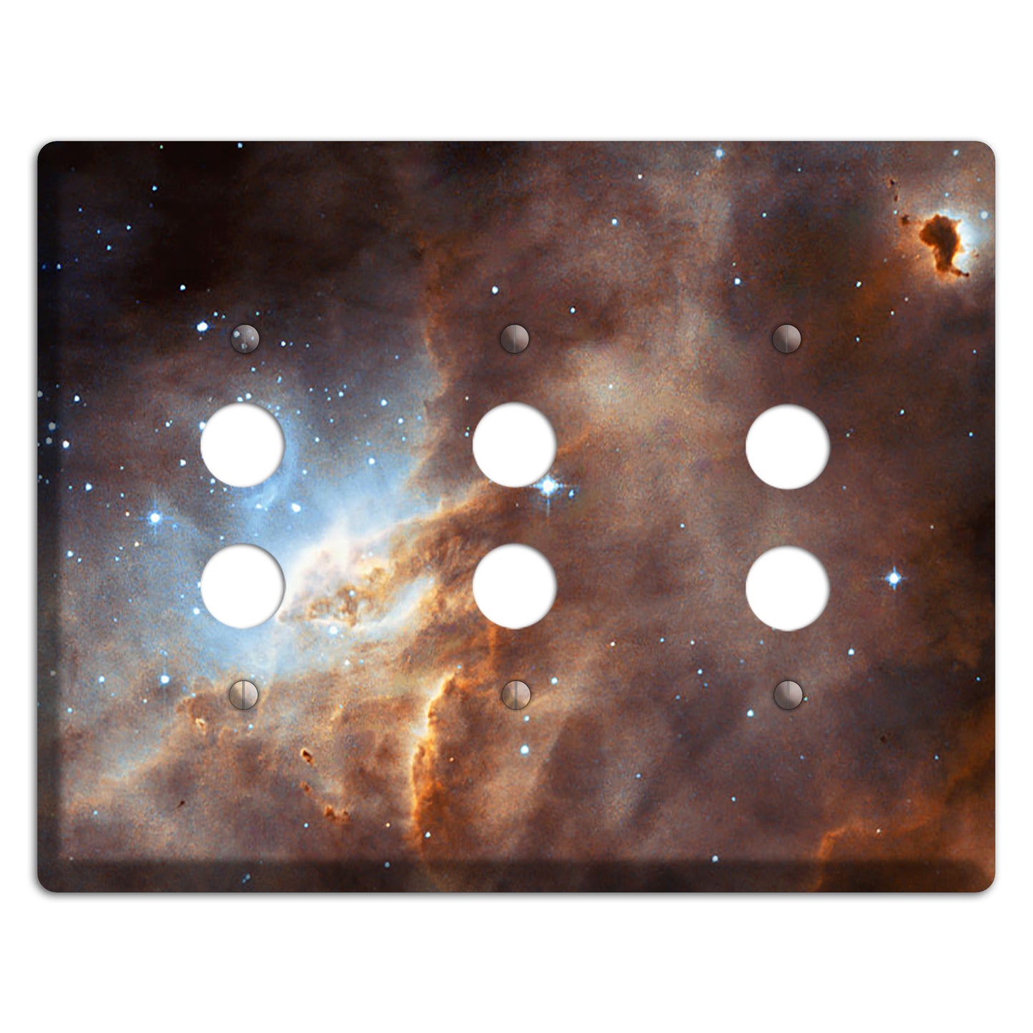 star formation 3 Pushbutton Wallplate