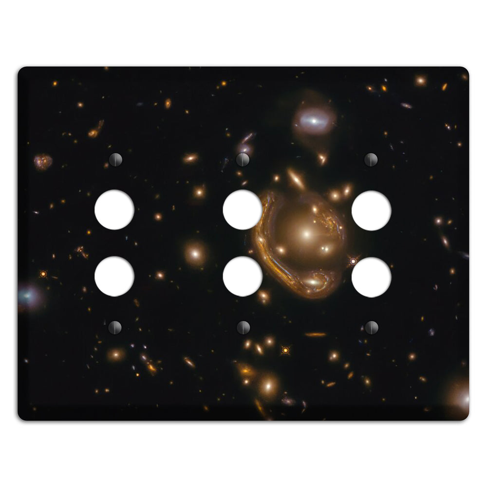 Rings of Relativity 3 Pushbutton Wallplate