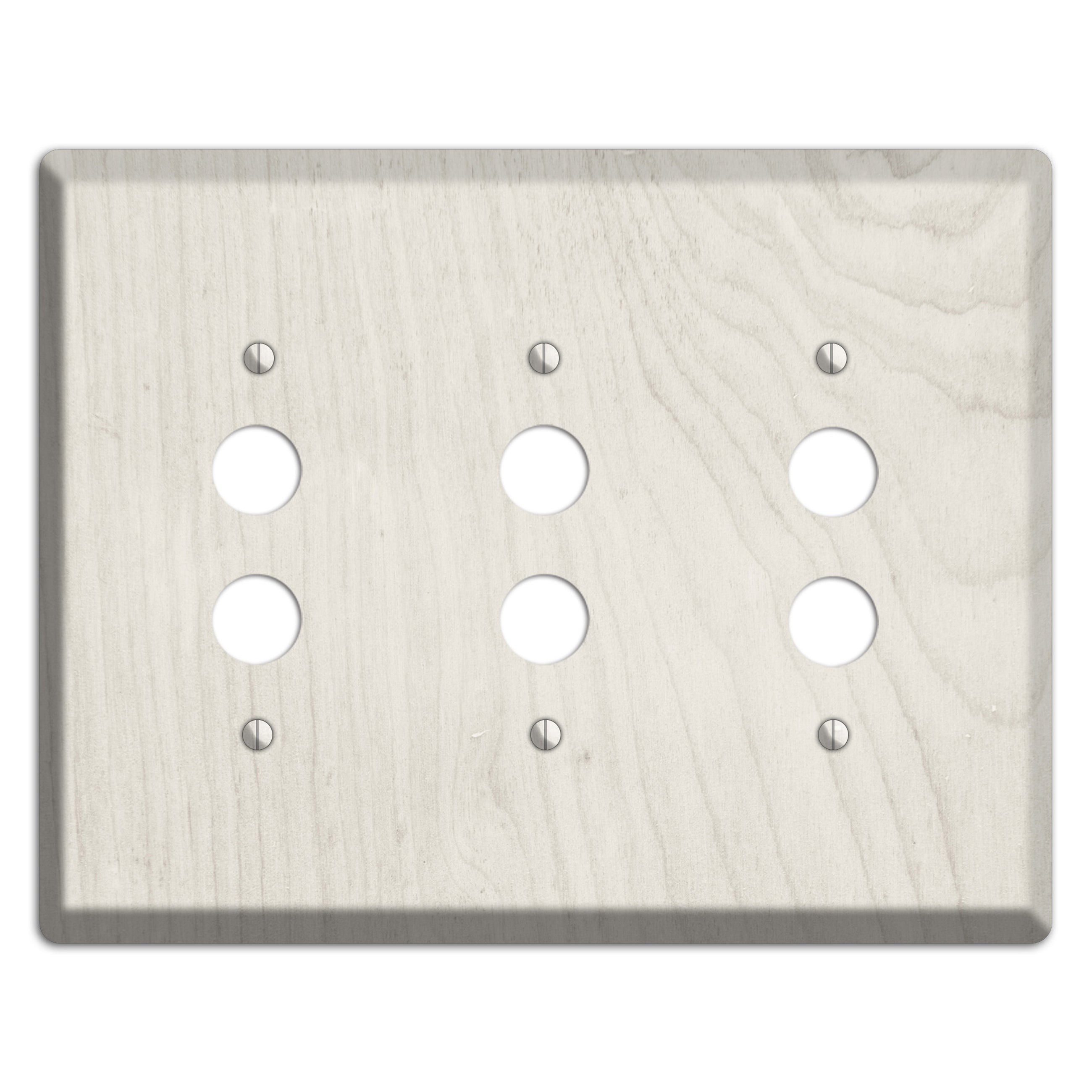 Westar Antique 3 Pushbutton Wallplate