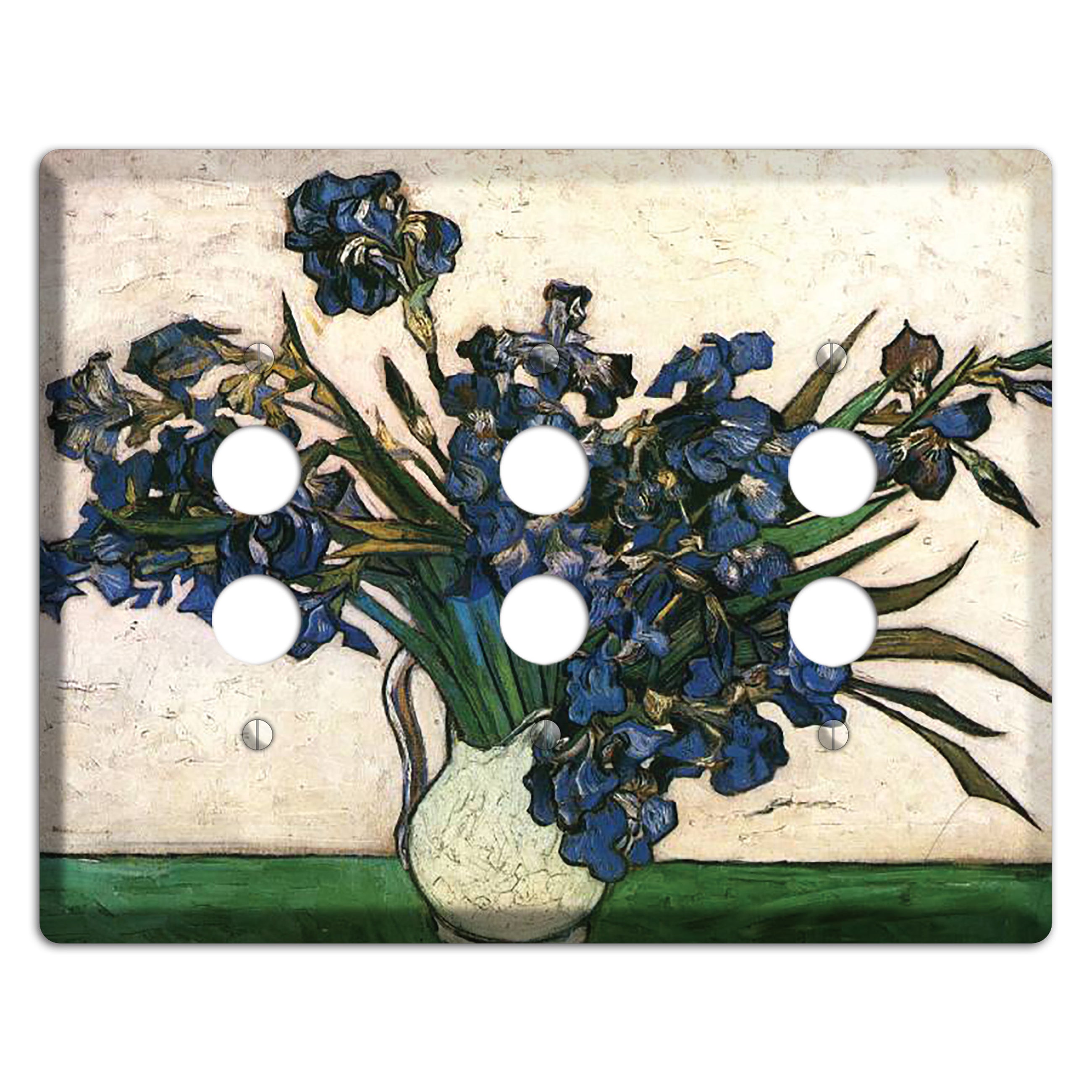 Vincent Van Gogh 2 3 Pushbutton Wallplate