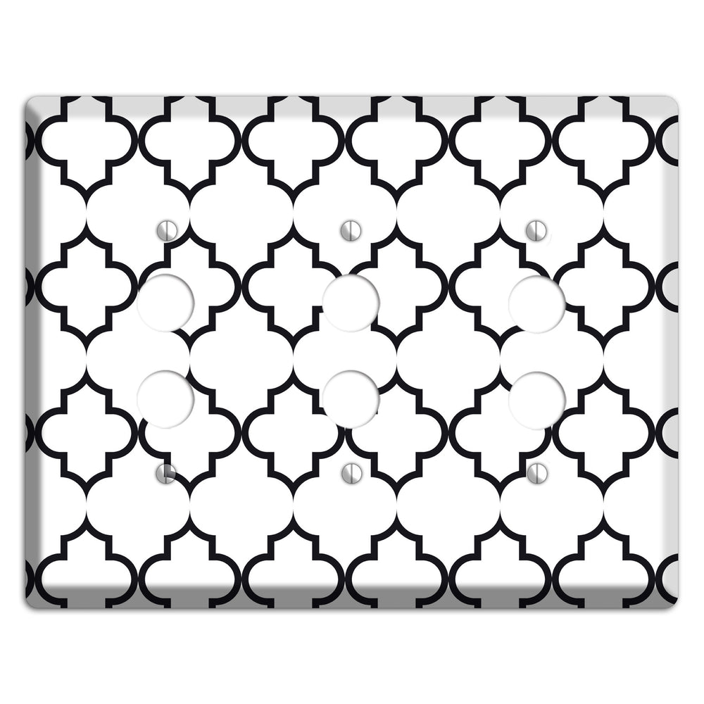 Moroccan 2 3 Pushbutton Wallplate