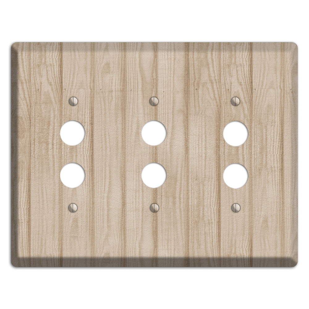 Indian Khaki Neutral Texture 3 Pushbutton Wallplate