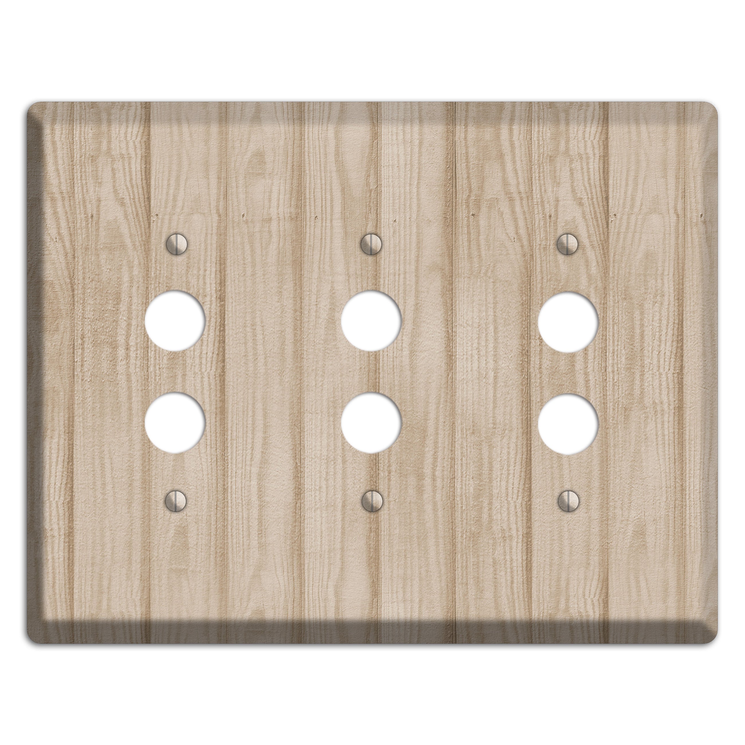Indian Khaki Neutral Texture 3 Pushbutton Wallplate