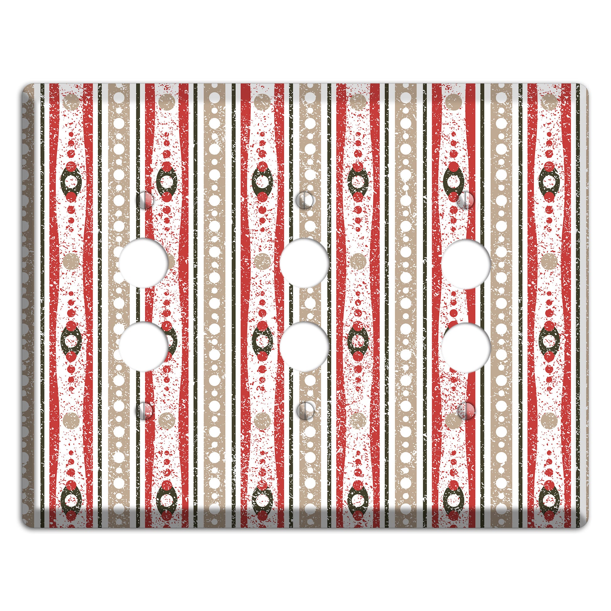 Cherry Cake 3 Pushbutton Wallplate