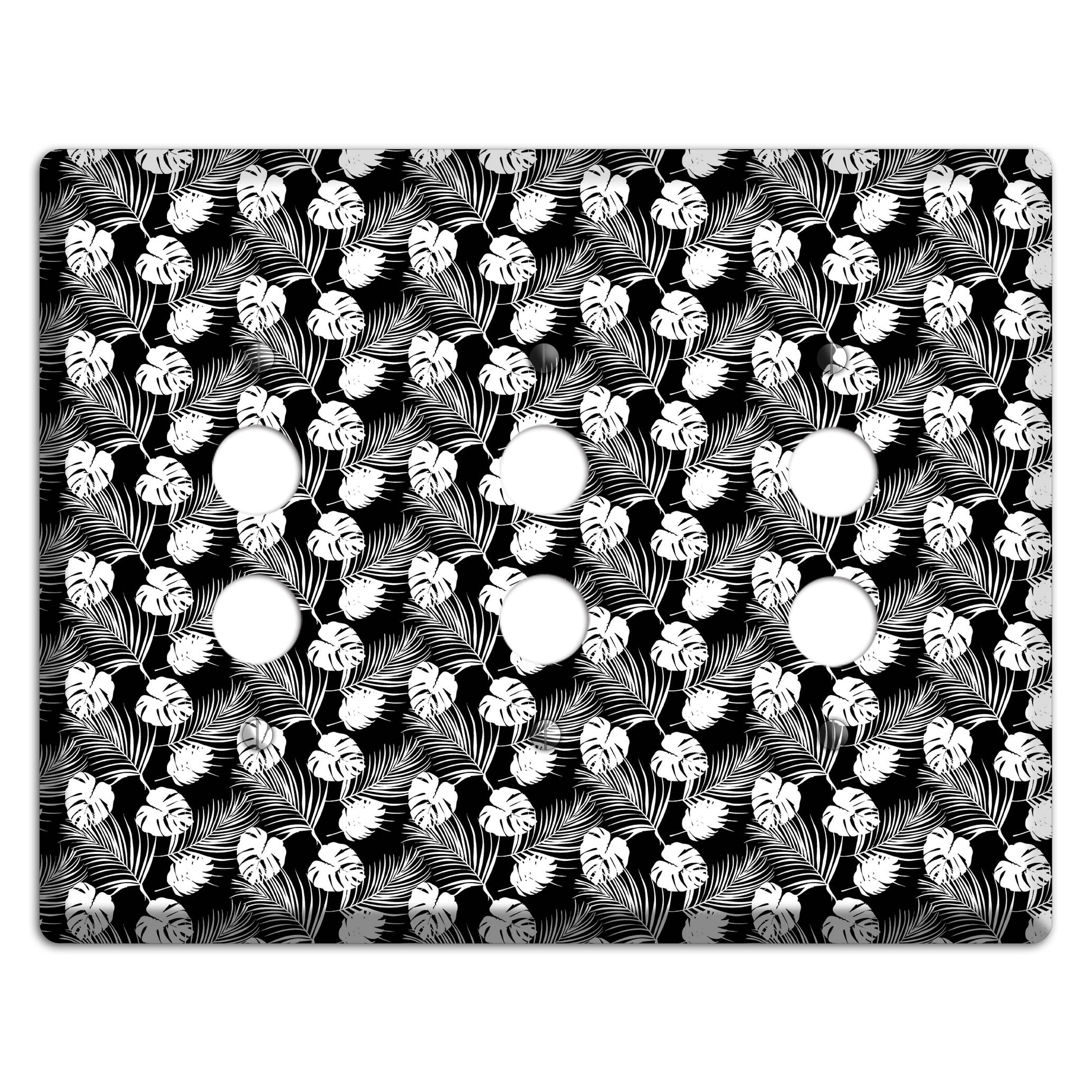 Leaves Style J 3 Pushbutton Wallplate