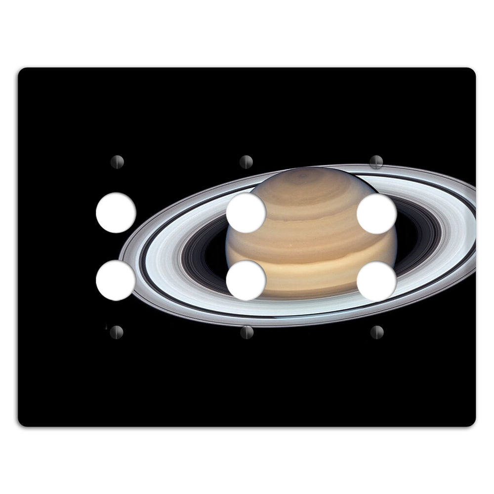 Saturn 3 Pushbutton Wallplate