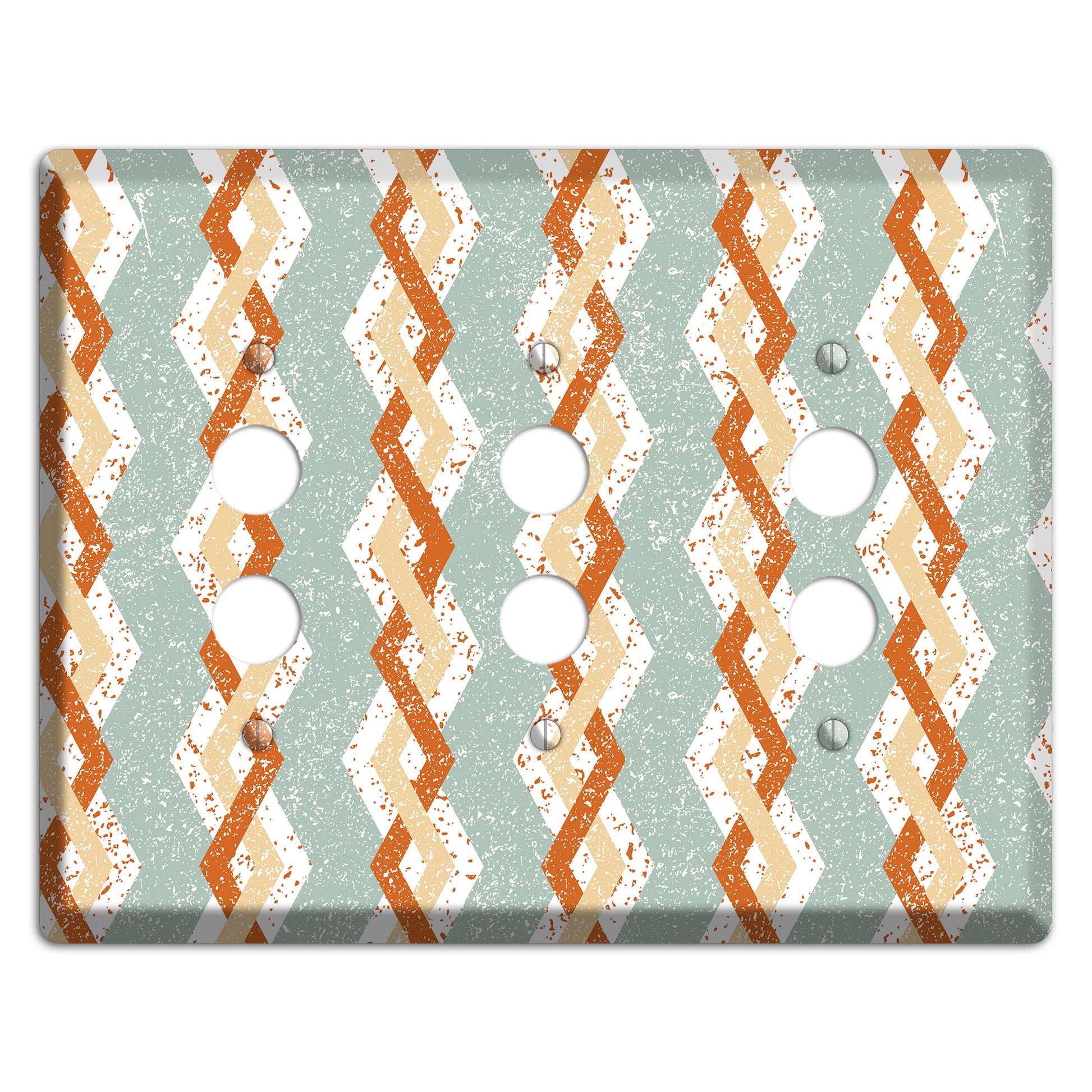 Gauges River 3 Pushbutton Wallplate