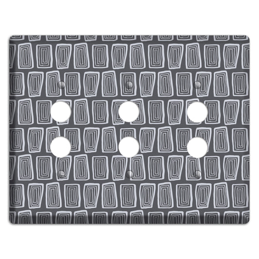 Abstract 1 3 Pushbutton Wallplate