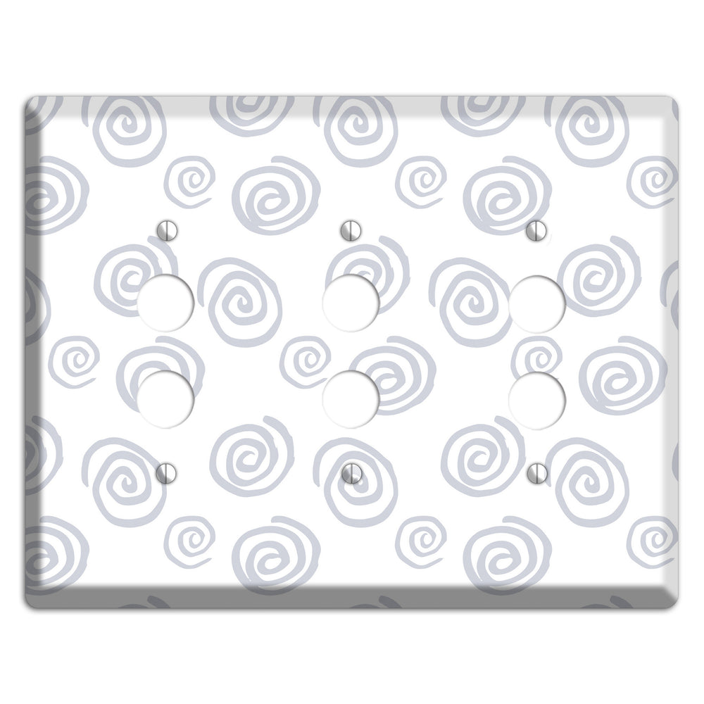 Abstract 11 3 Pushbutton Wallplate