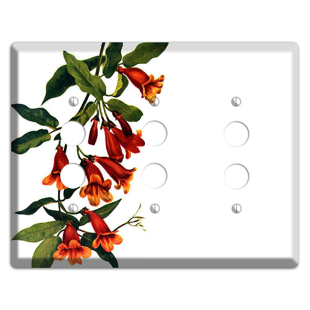 Bigonia Capreolata 3 Pushbutton Wallplate