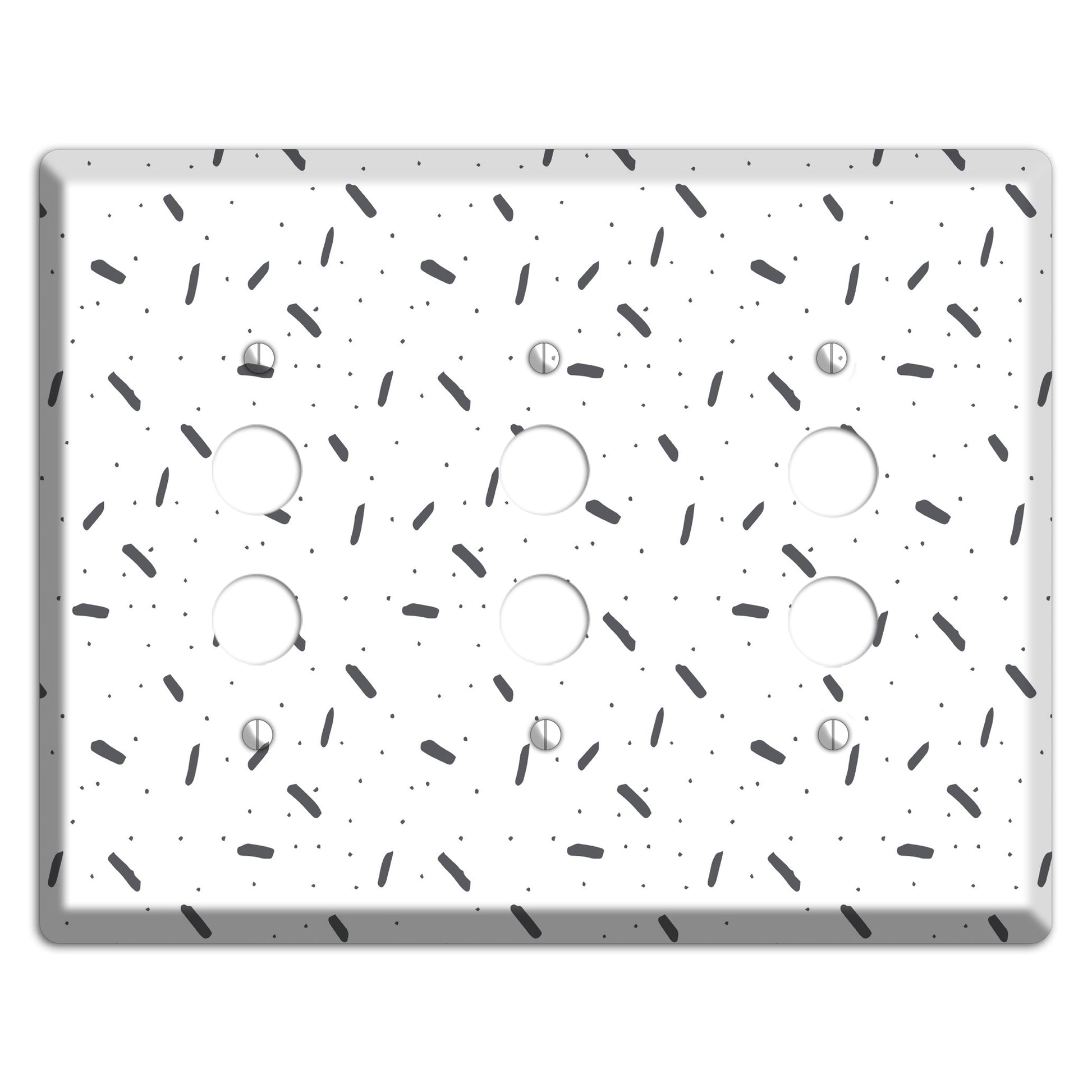 Abstract 13 3 Pushbutton Wallplate