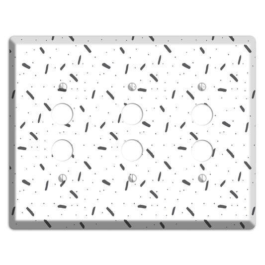 Abstract 13 3 Pushbutton Wallplate