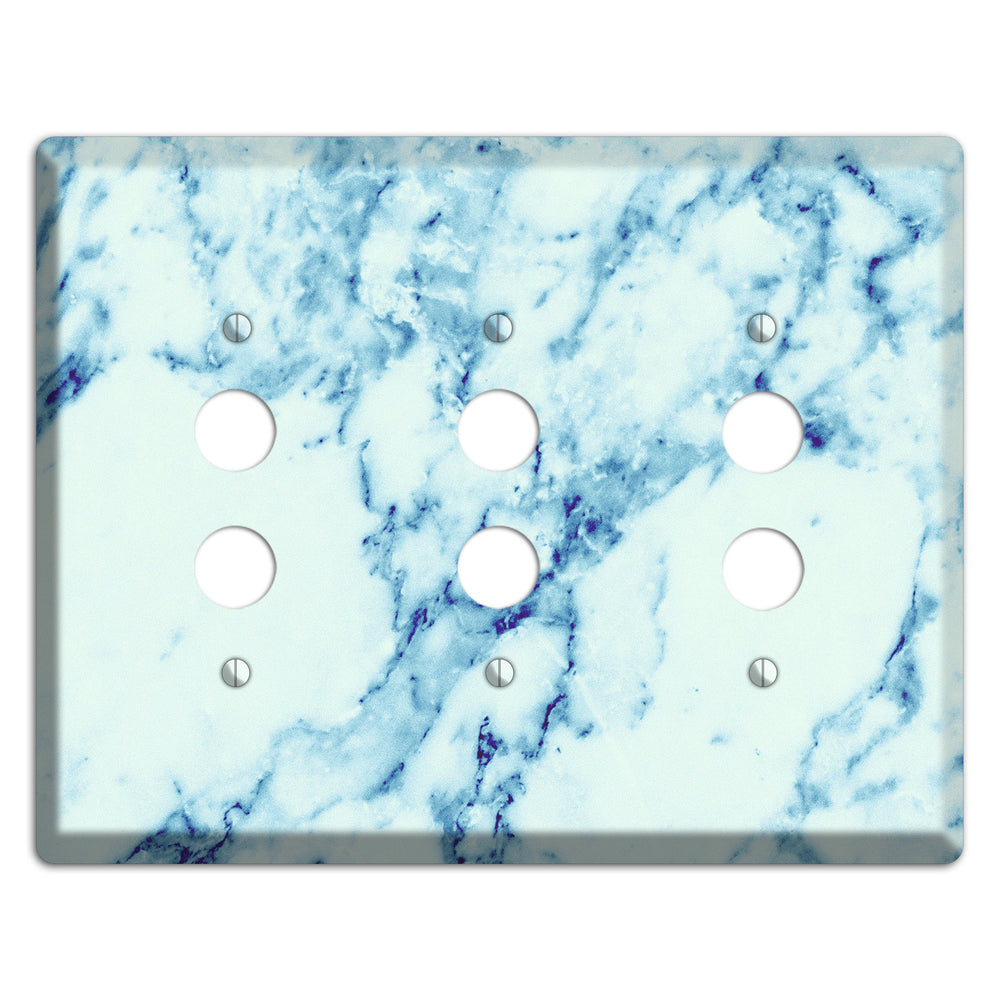 Polar Marble 3 Pushbutton Wallplate