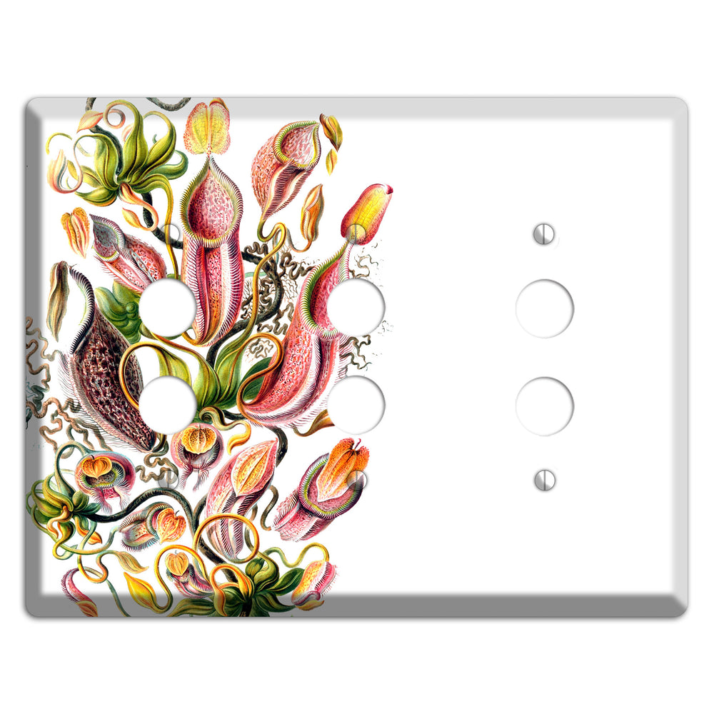 Haechel 3 Pushbutton Wallplate