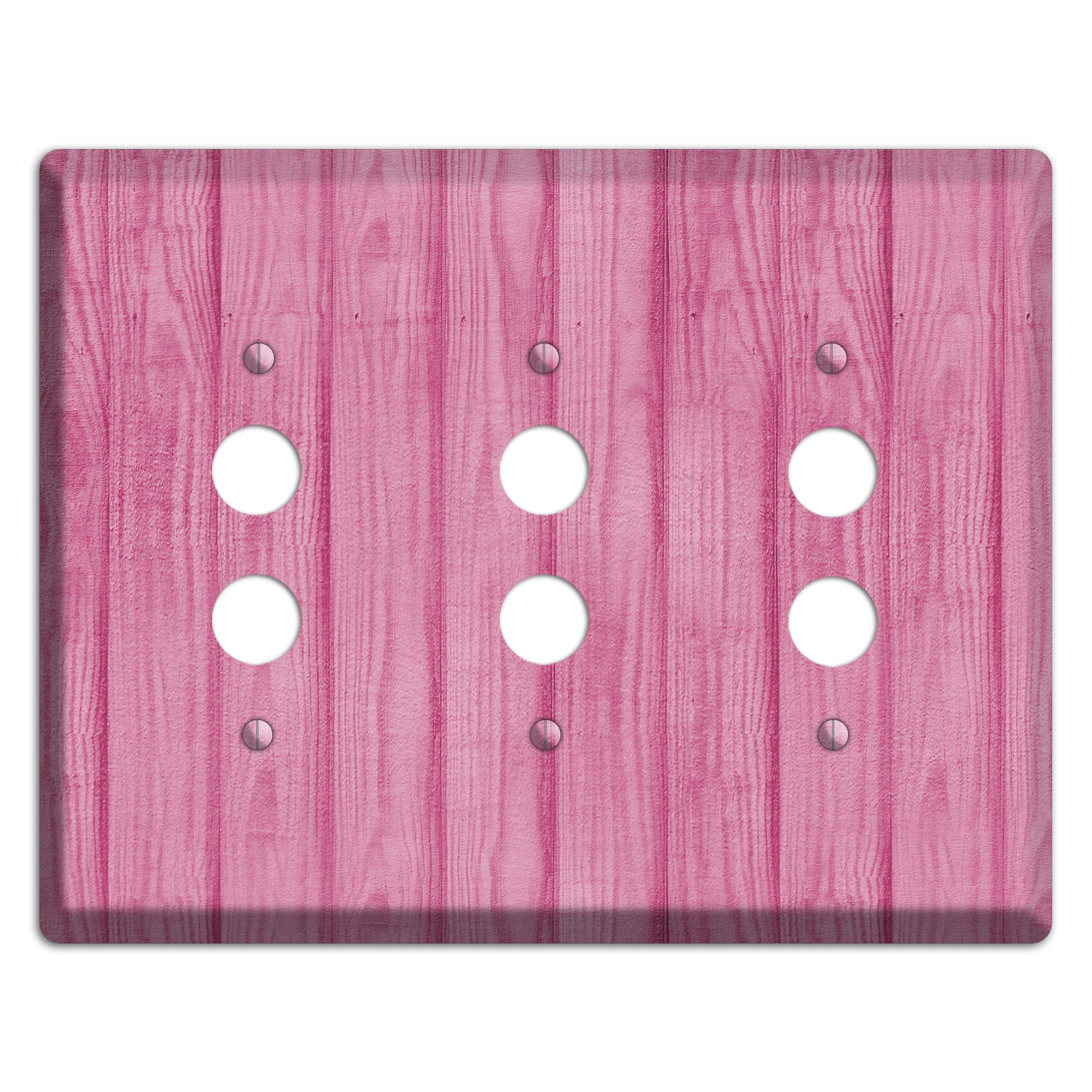 Can Can Pink Texture 3 Pushbutton Wallplate