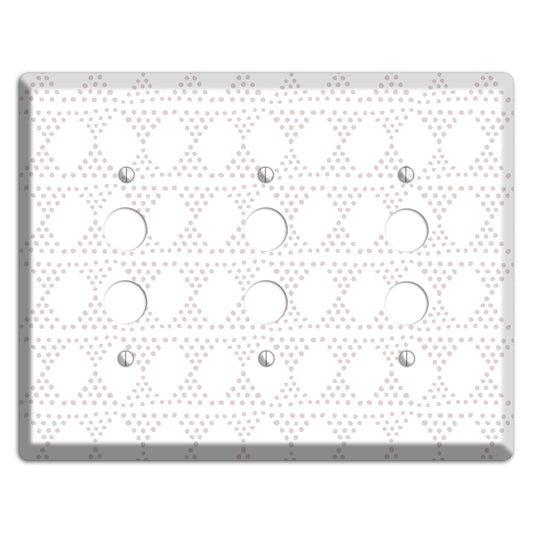 Abstract 15 3 Pushbutton Wallplate