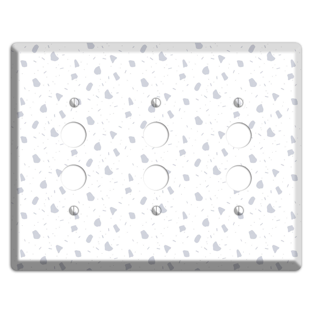 Abstract 9 3 Pushbutton Wallplate