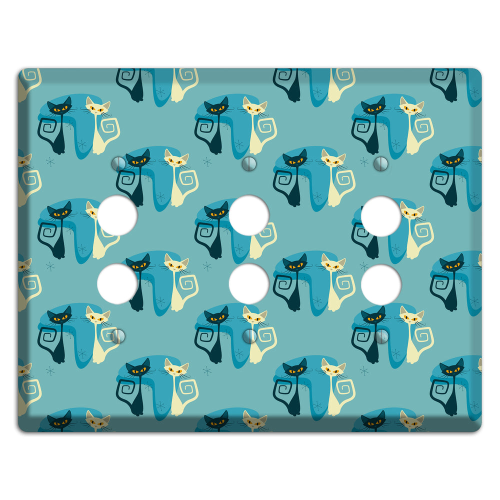 Adoable Kitties 3 Pushbutton Wallplate