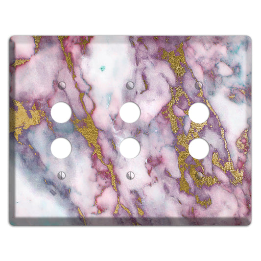 Chatelle Marble 3 Pushbutton Wallplate