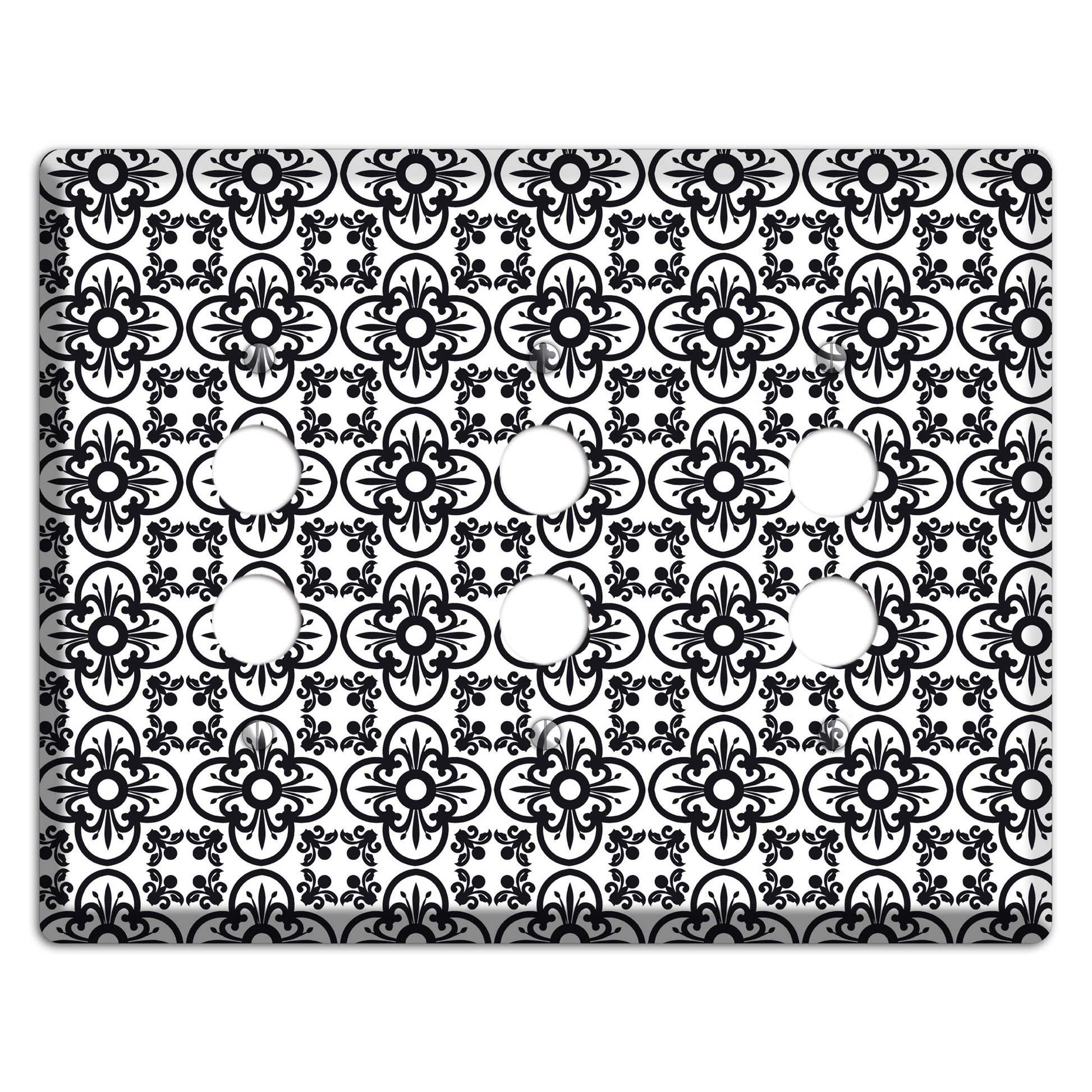 Moroccan 1 3 Pushbutton Wallplate