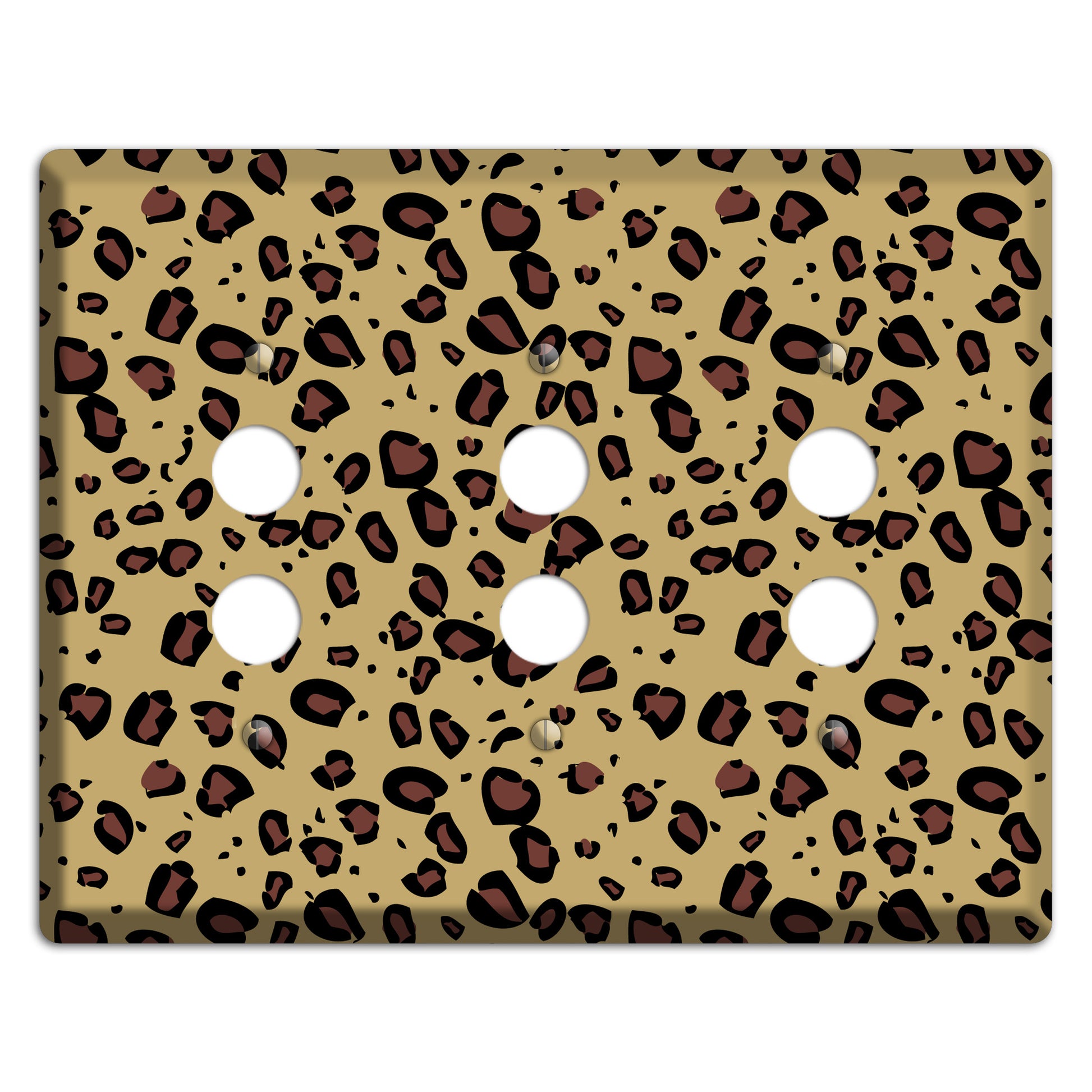 Leopard 3 Pushbutton Wallplate
