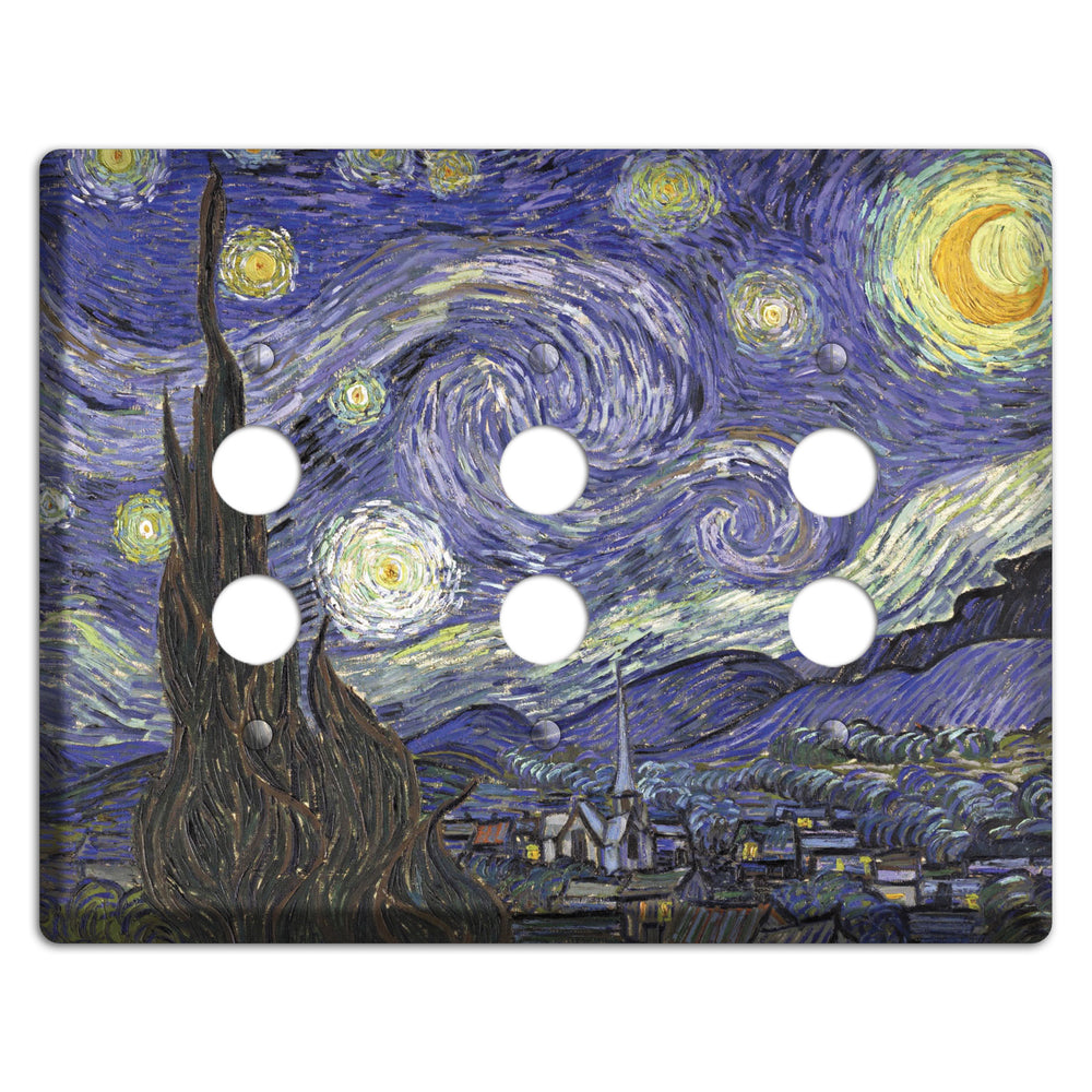 Vincent Van Gogh 4 3 Pushbutton Wallplate