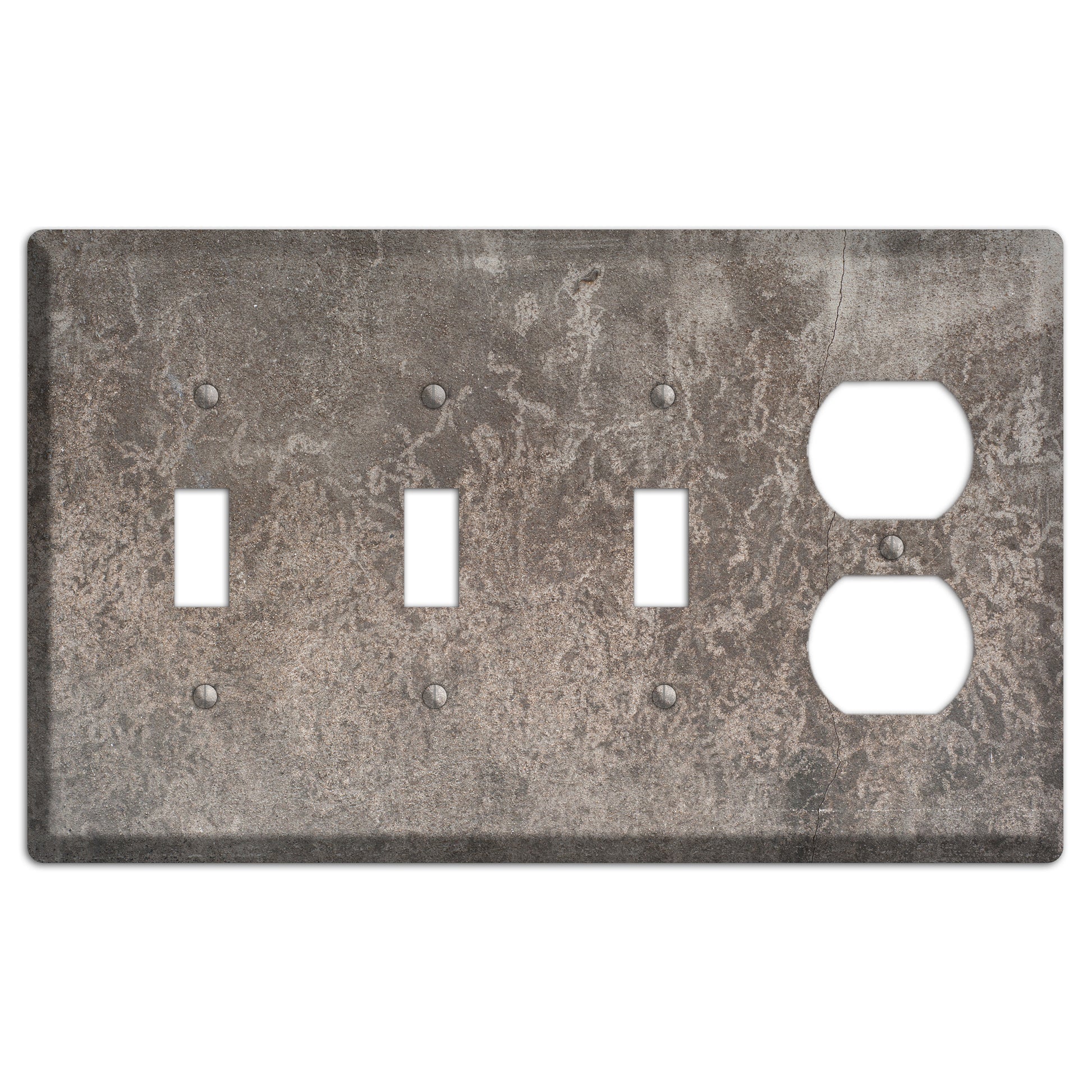Old Concrete 1 3 Toggle / Duplex Wallplate