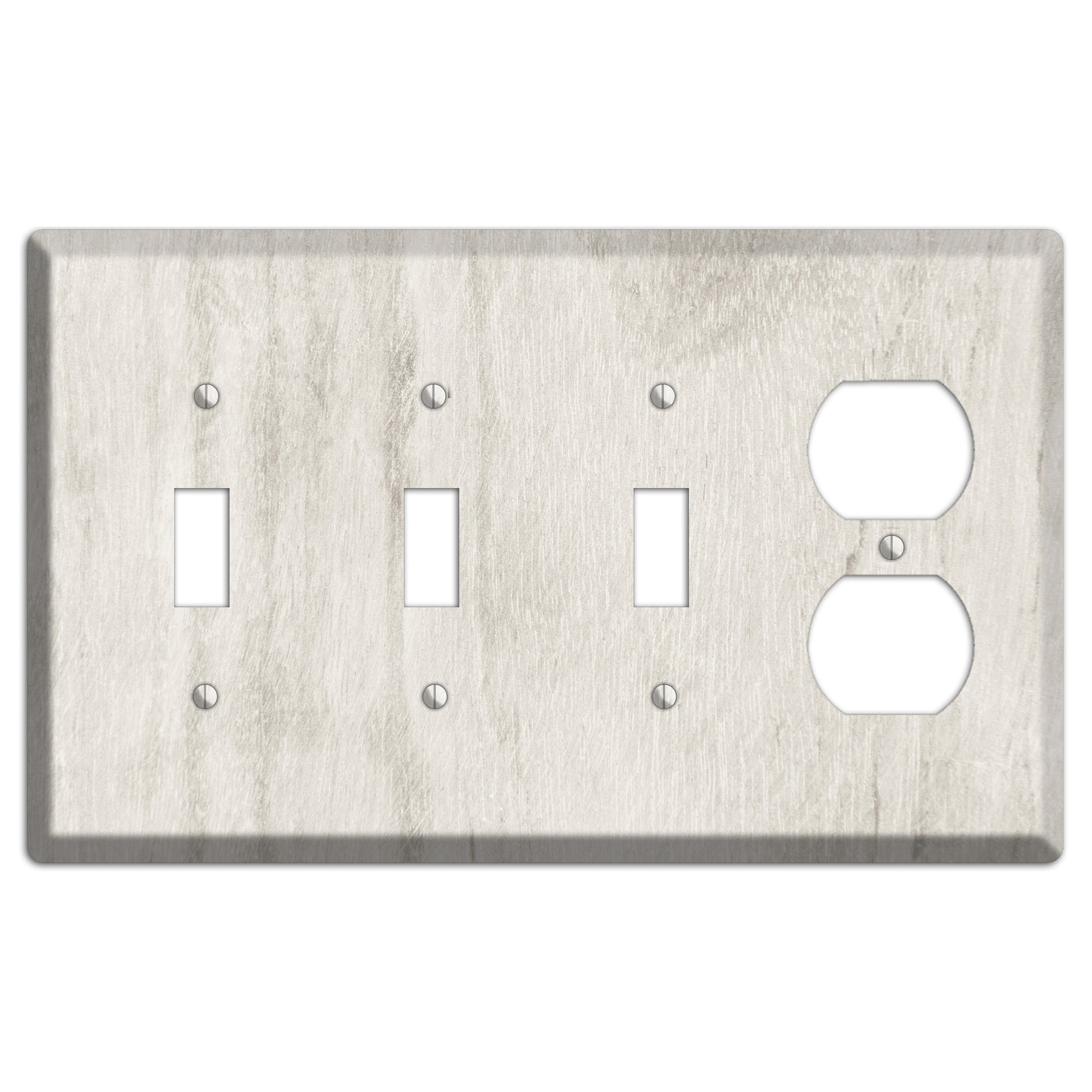 Kangaroo Antique 3 Toggle / Duplex Wallplate