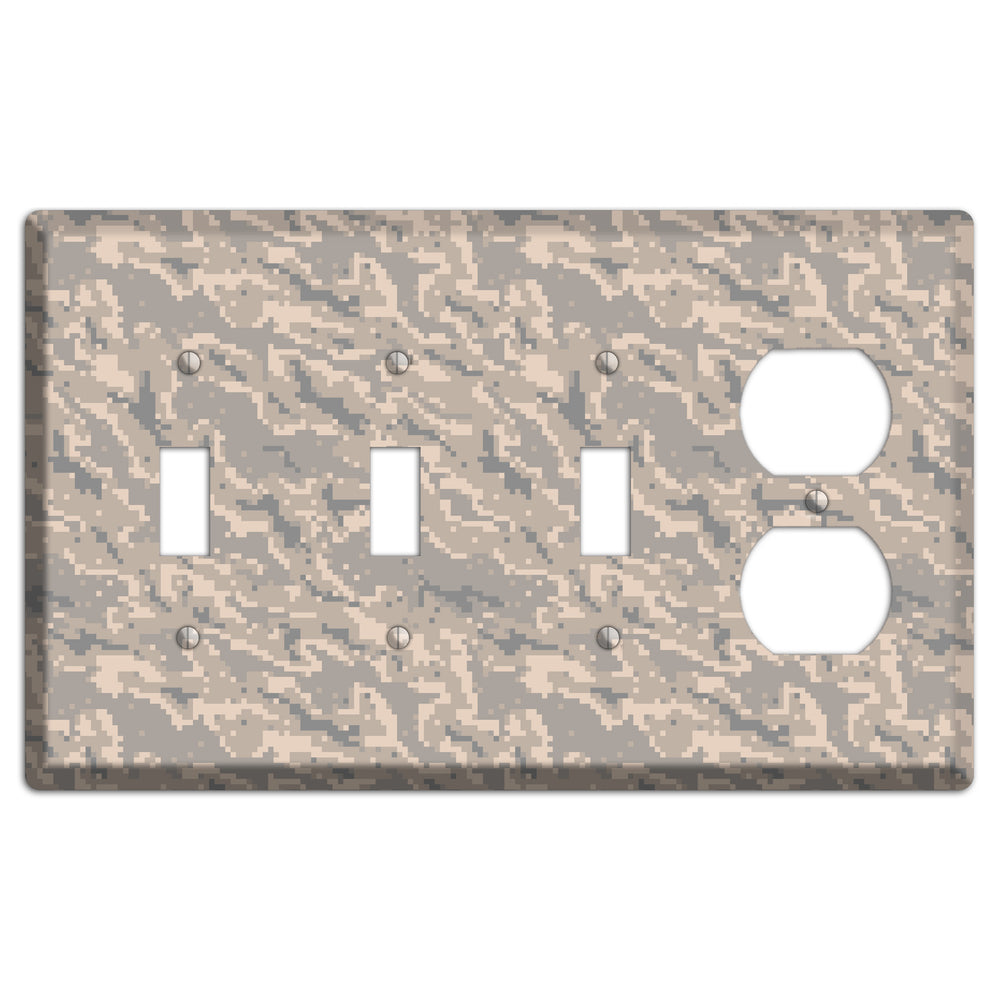 UCAF Tiger Stripe 1 Camo 3 Toggle / Duplex Wallplate