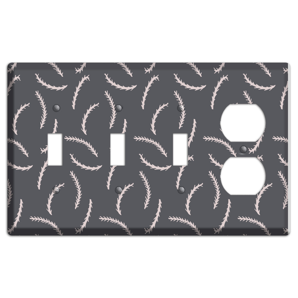 Abstract 23 3 Toggle / Duplex Wallplate