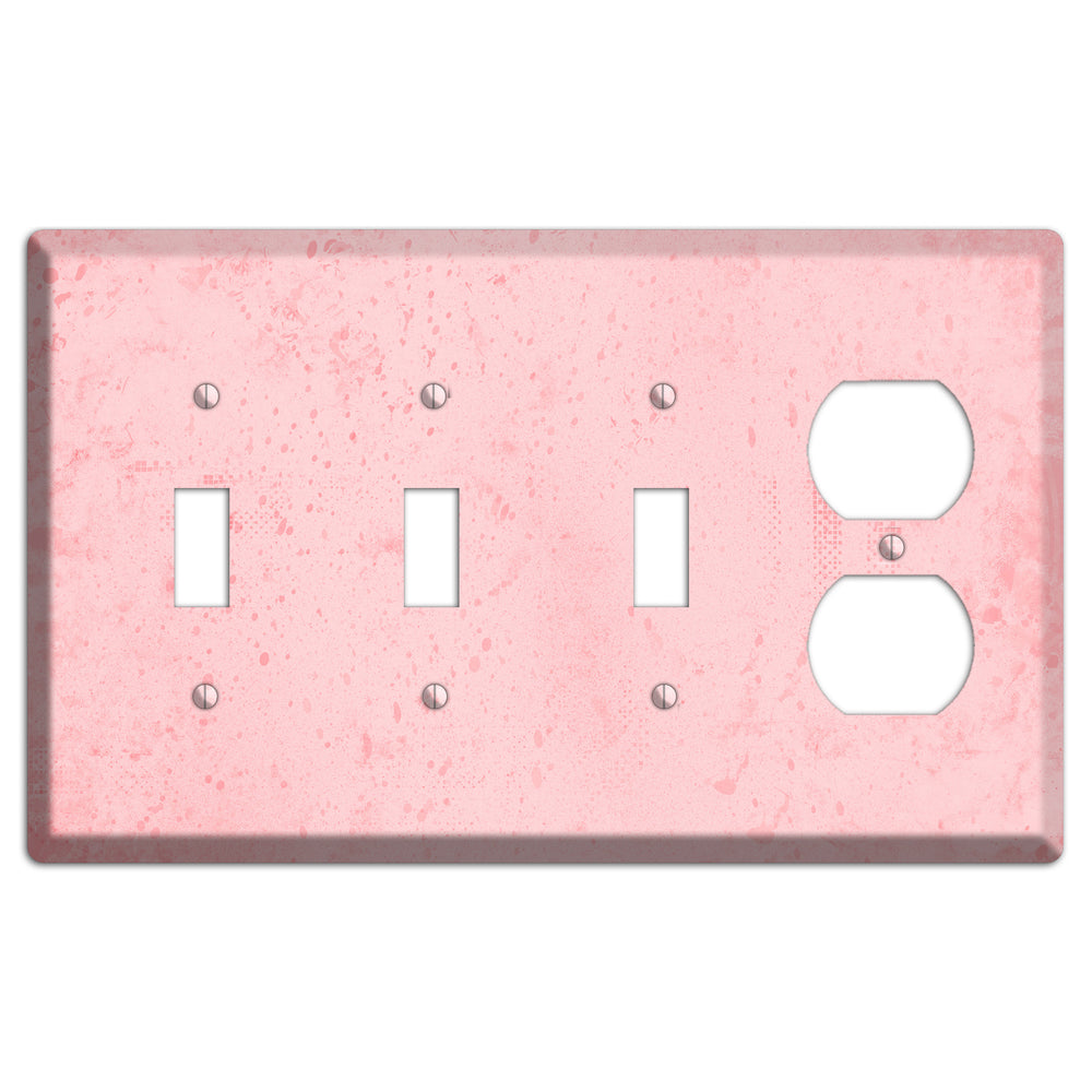 ShockingPpink Soft Coral 3 Toggle / Duplex Wallplate