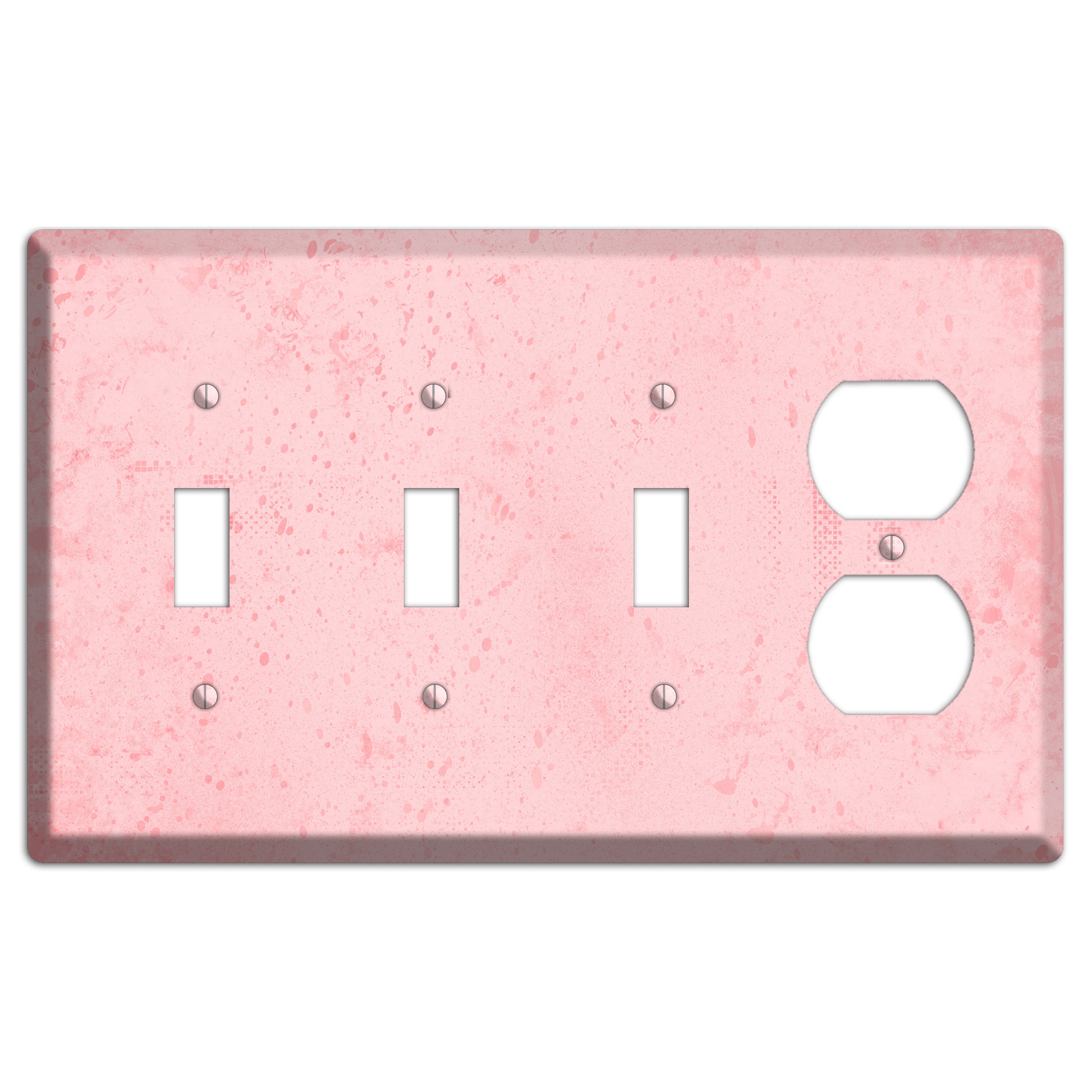 ShockingPpink Soft Coral 3 Toggle / Duplex Wallplate