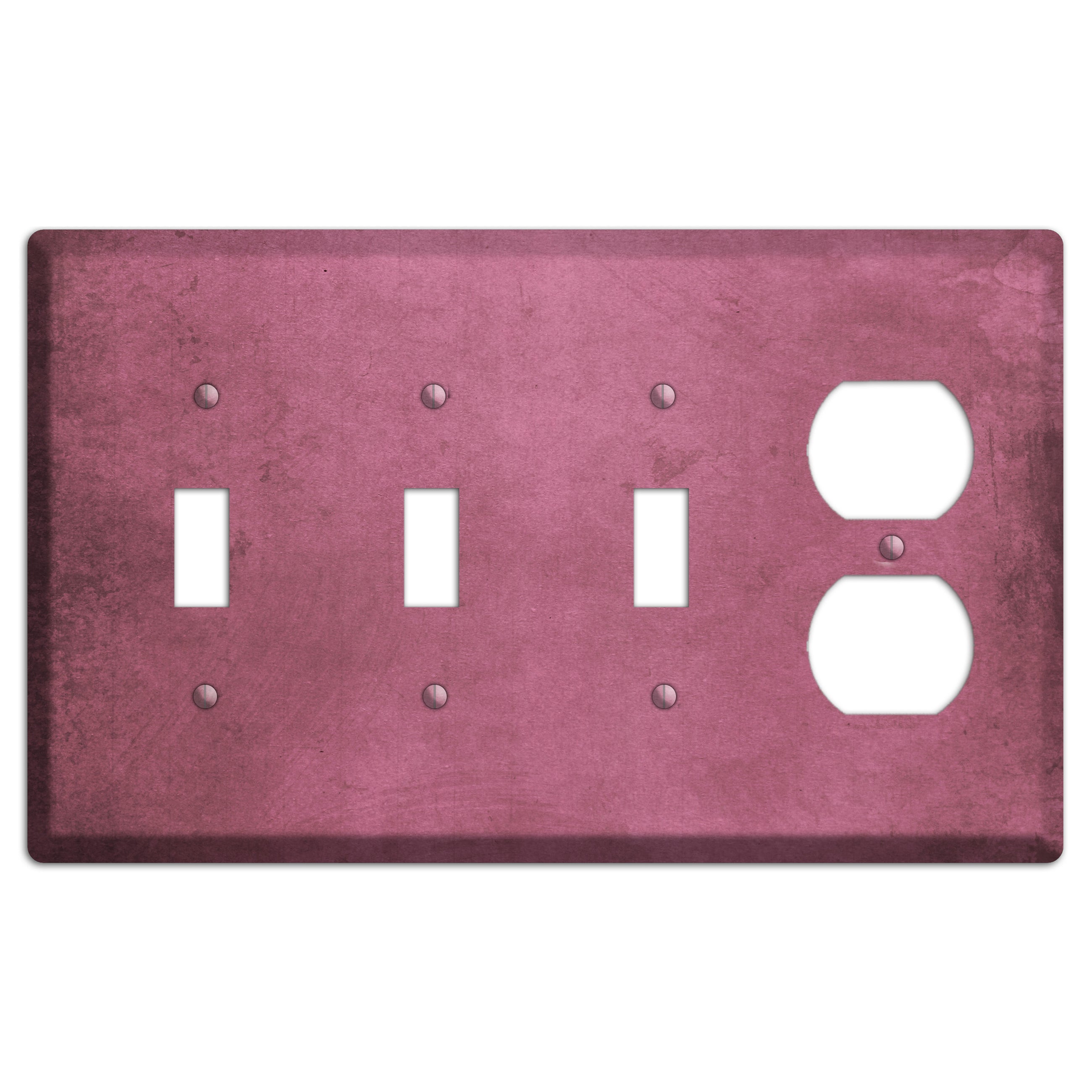 Coral Tree Vintage Grunge 3 Toggle / Duplex Wallplate
