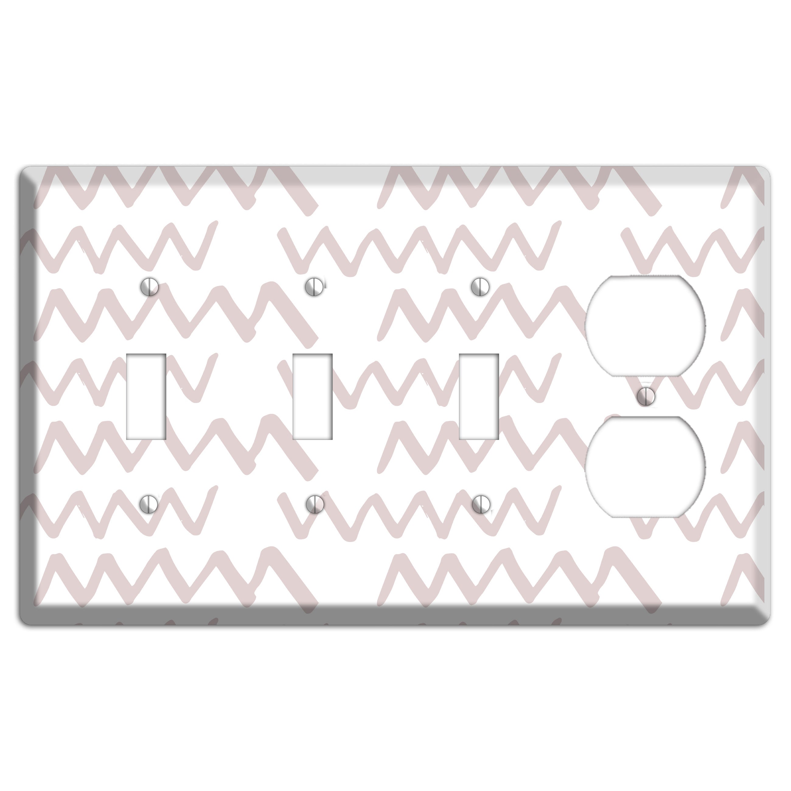 Abstract 19 3 Toggle / Duplex Wallplate
