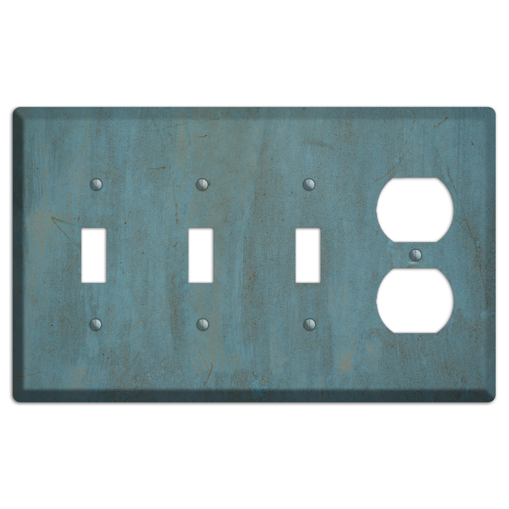 Slate Concrete 3 Toggle / Duplex Wallplate