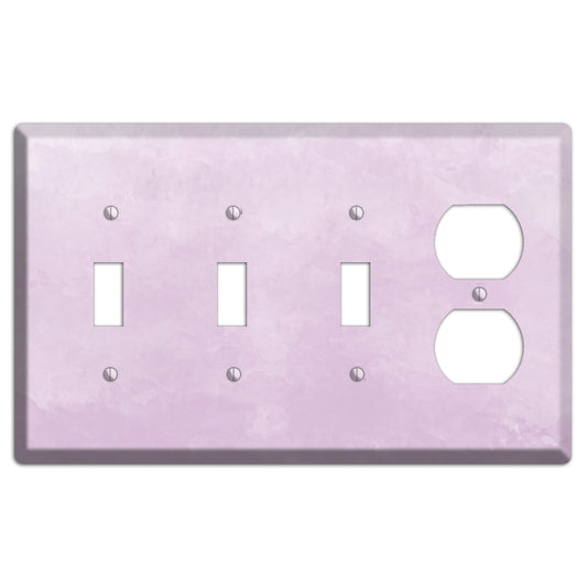 Lilac Ombre 3 Toggle / Duplex Wallplate