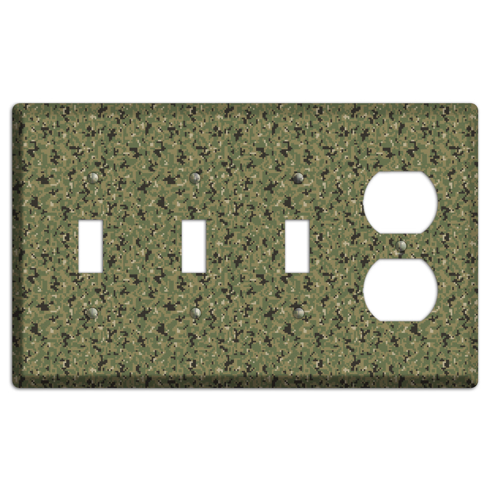 Tropinc Camo 3 Toggle / Duplex Wallplate