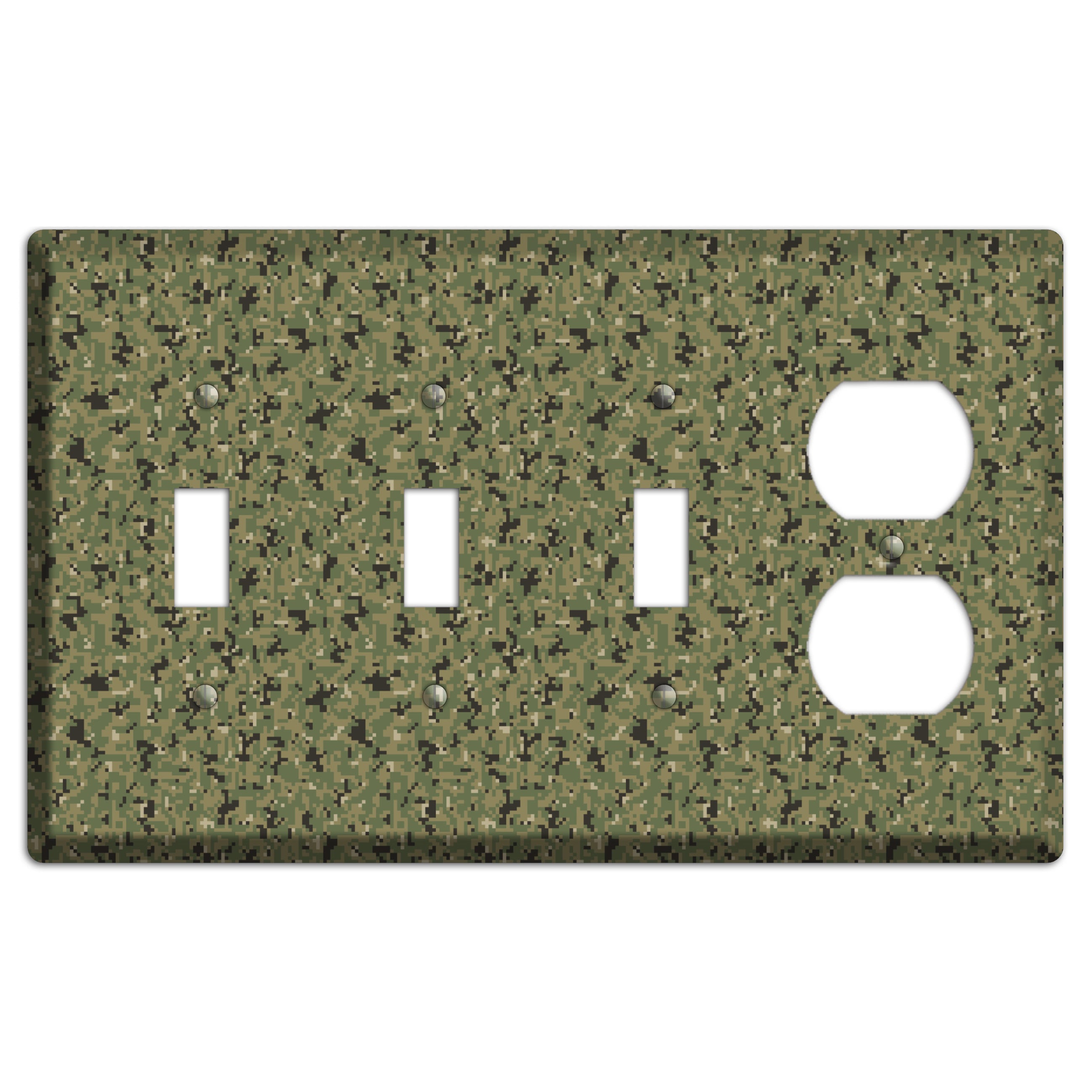 Tropinc Camo 3 Toggle / Duplex Wallplate